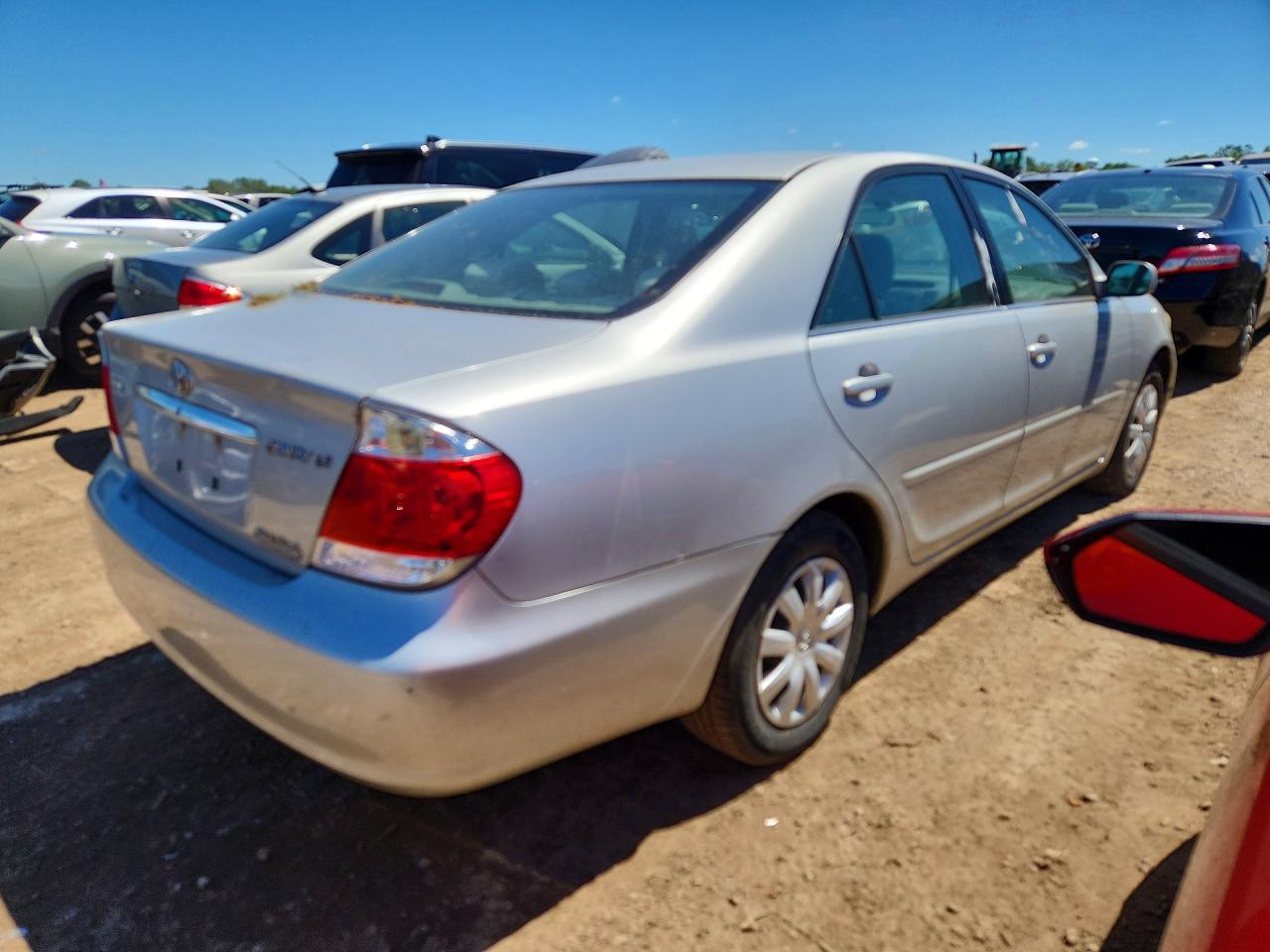 2006 Toyota Camry Silver vin: 4T1BE30K06U107043