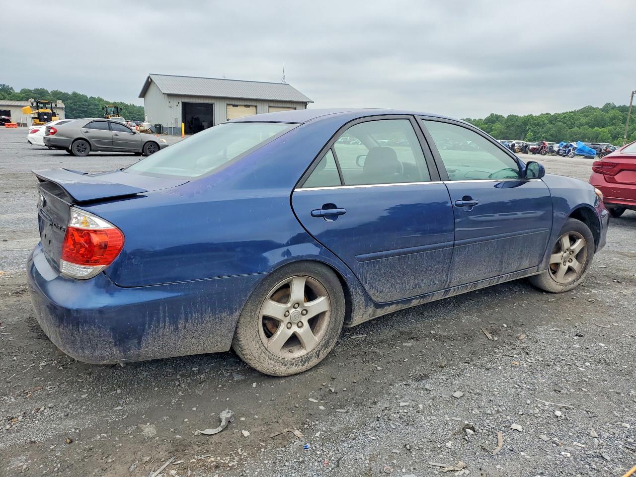 2006 Toyota Camry Se Синий vin: 4T1BE30K06U131925