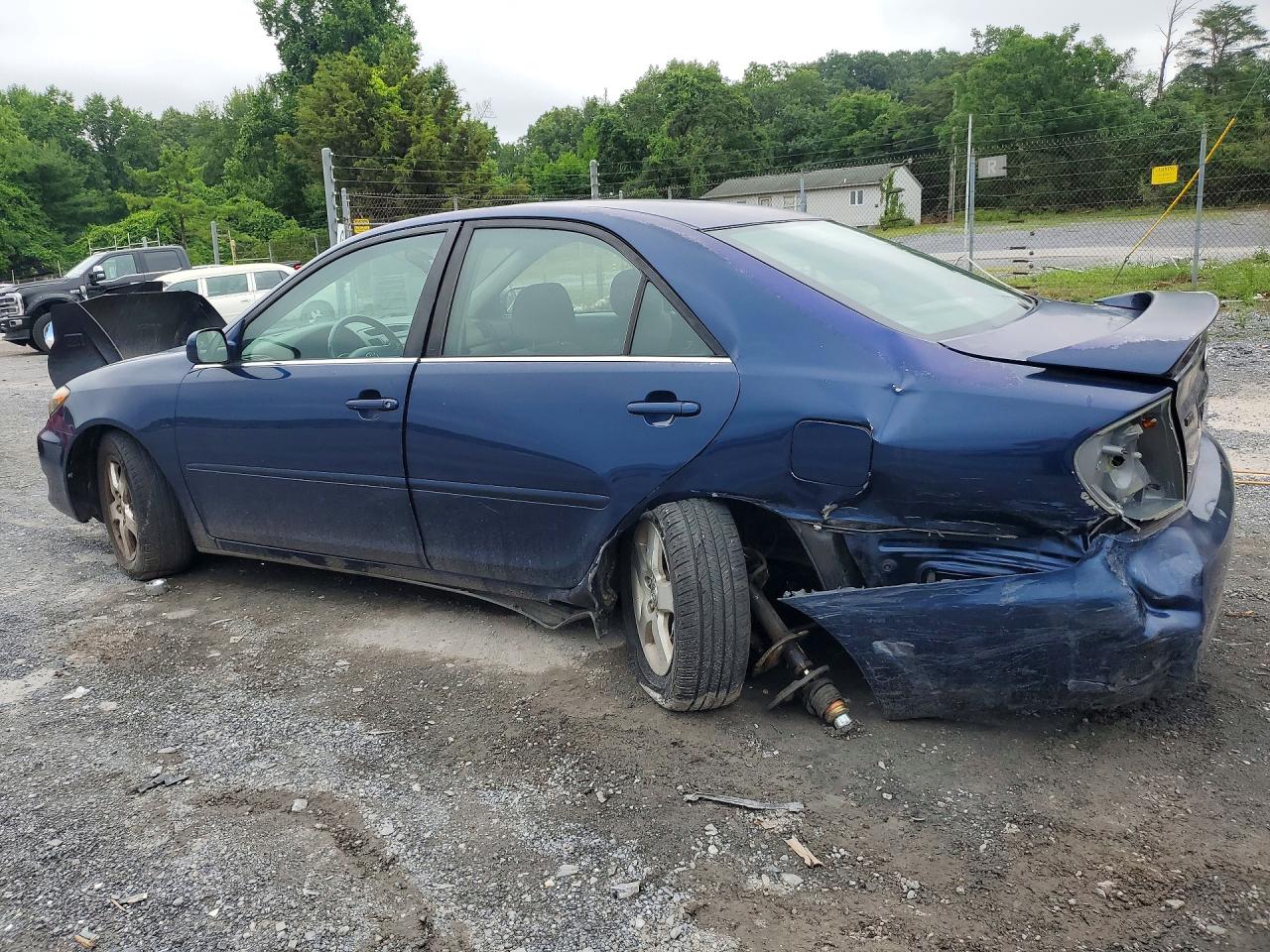 2006 Toyota Camry Se Синий vin: 4T1BE30K06U131925
