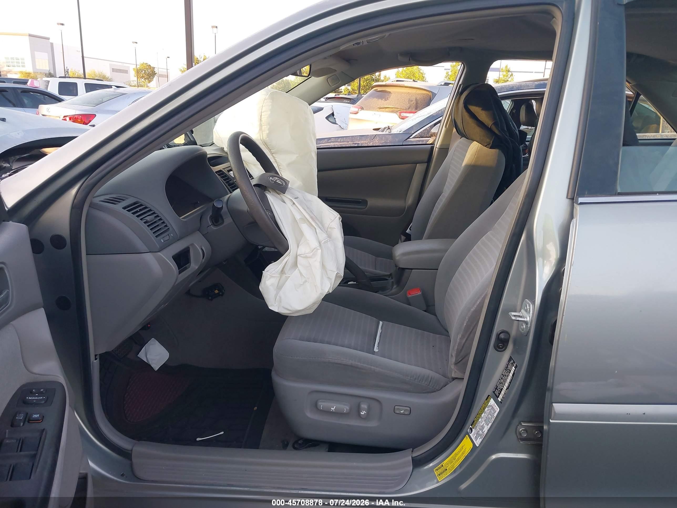 2006 Toyota Camry Le Gray vin: 4T1BE30K06U663210