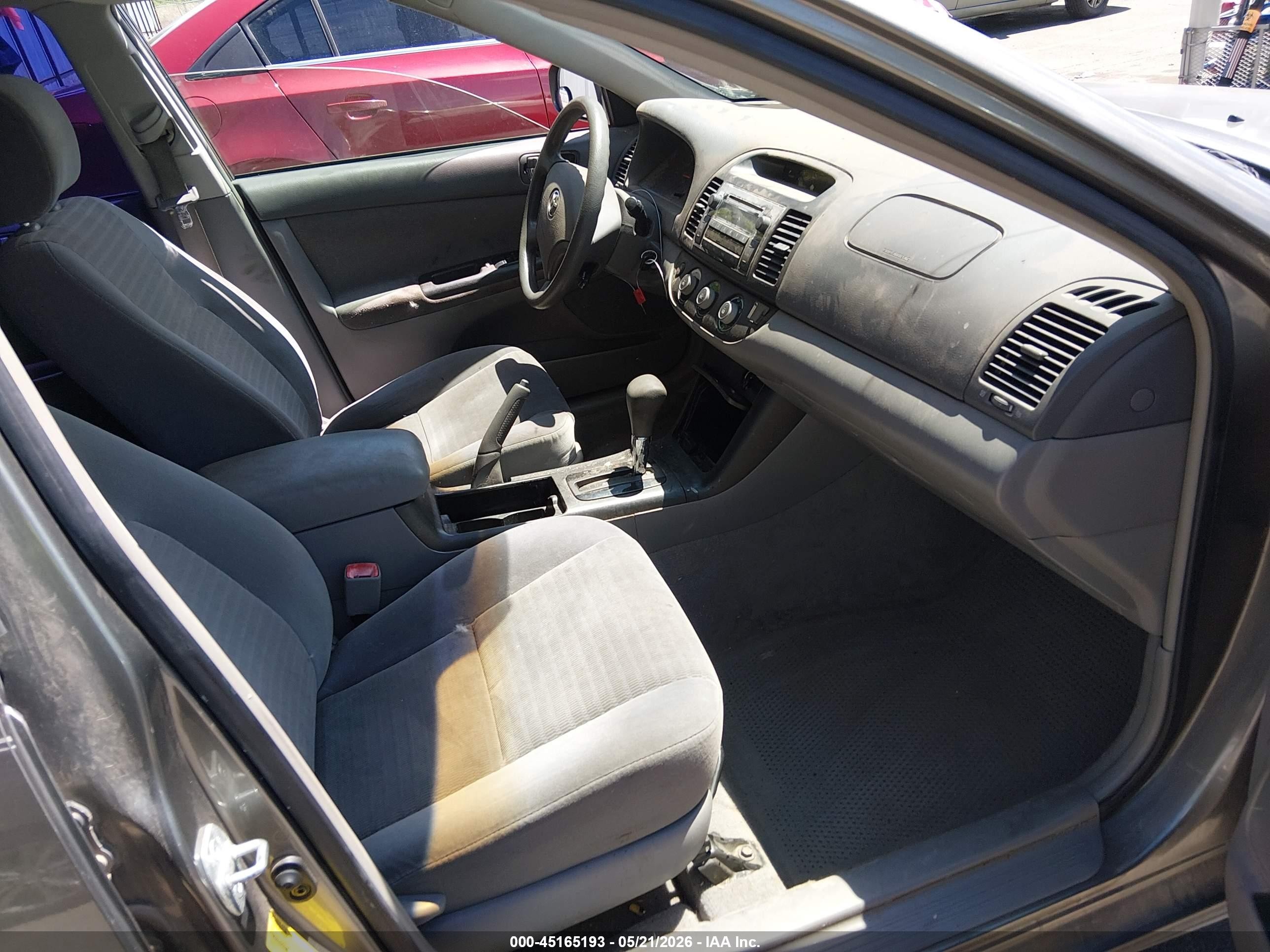 2006 Toyota Camry Le Серый vin: 4T1BE30K06U742182
