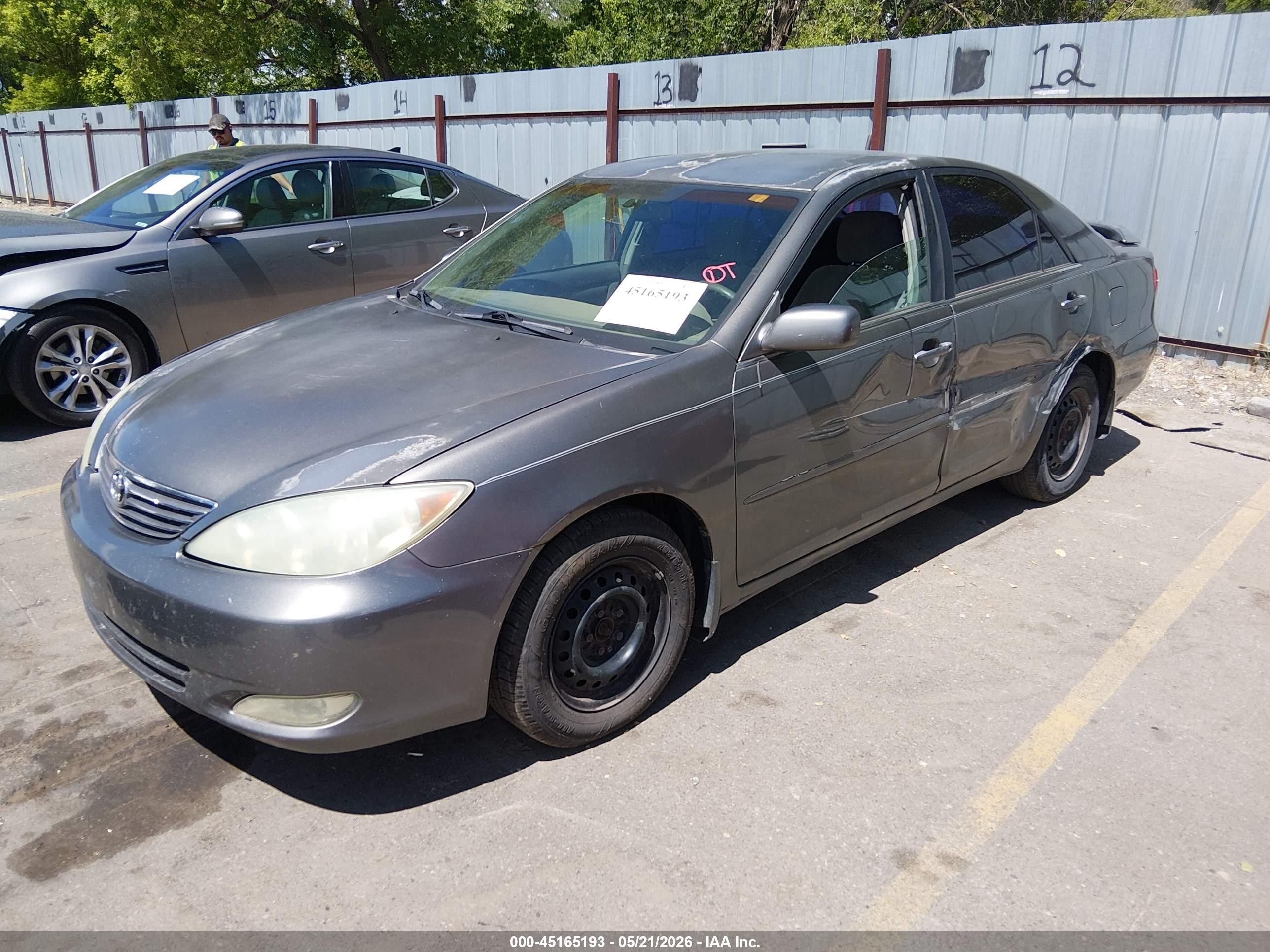 2006 Toyota Camry Le Серый vin: 4T1BE30K06U742182