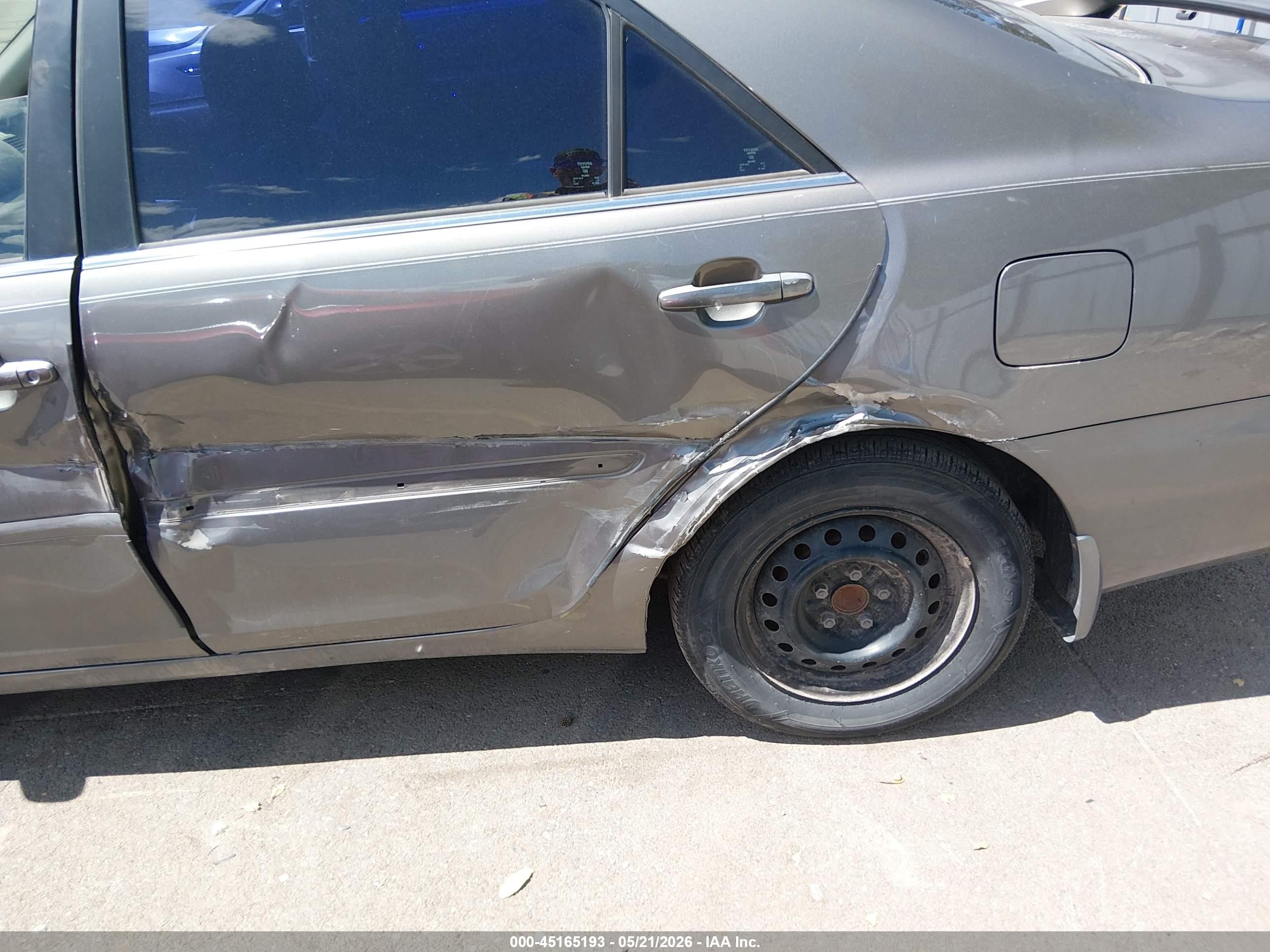 2006 Toyota Camry Le Серый vin: 4T1BE30K06U742182