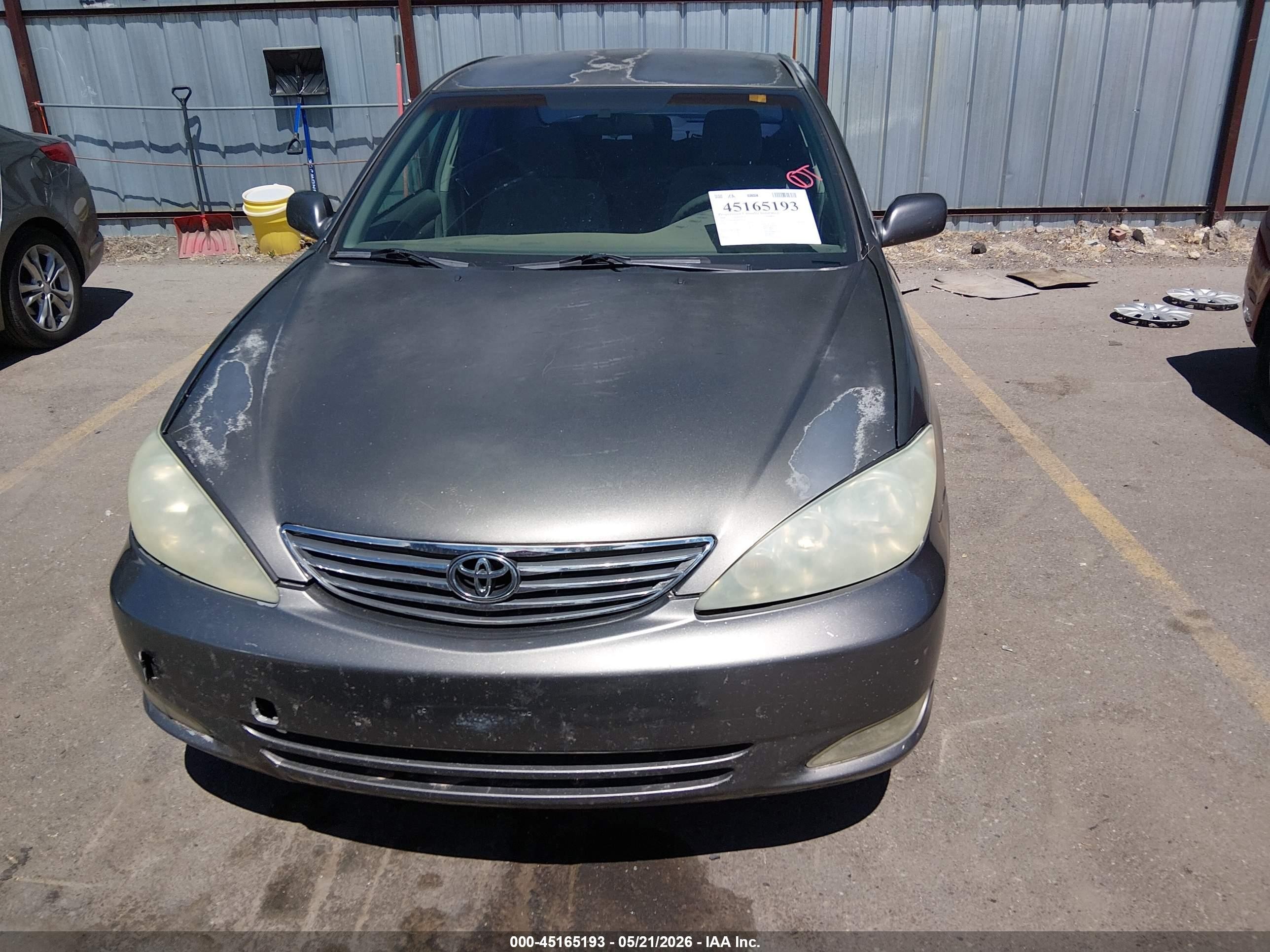 2006 Toyota Camry Le Серый vin: 4T1BE30K06U742182
