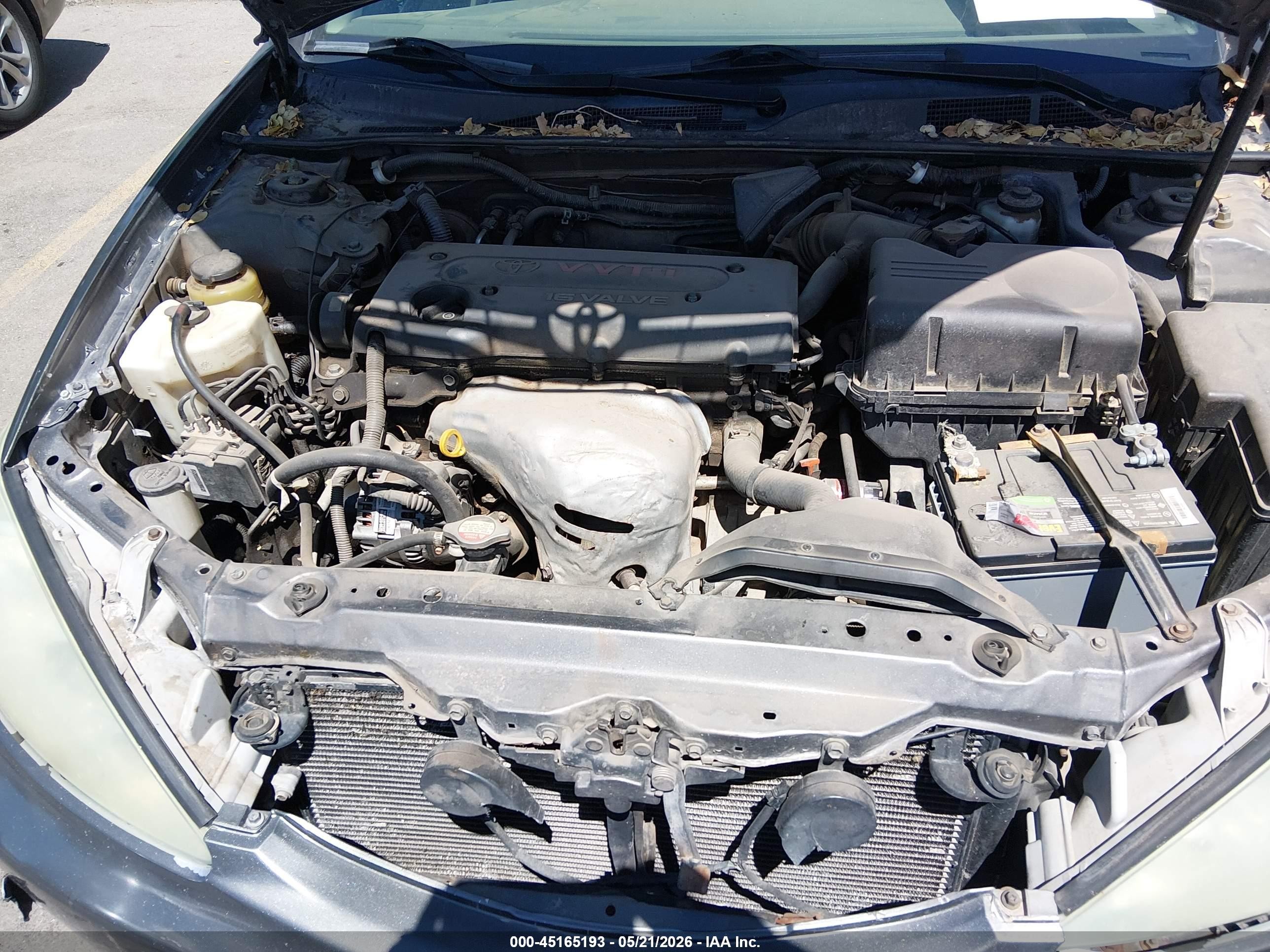 2006 Toyota Camry Le Серый vin: 4T1BE30K06U742182