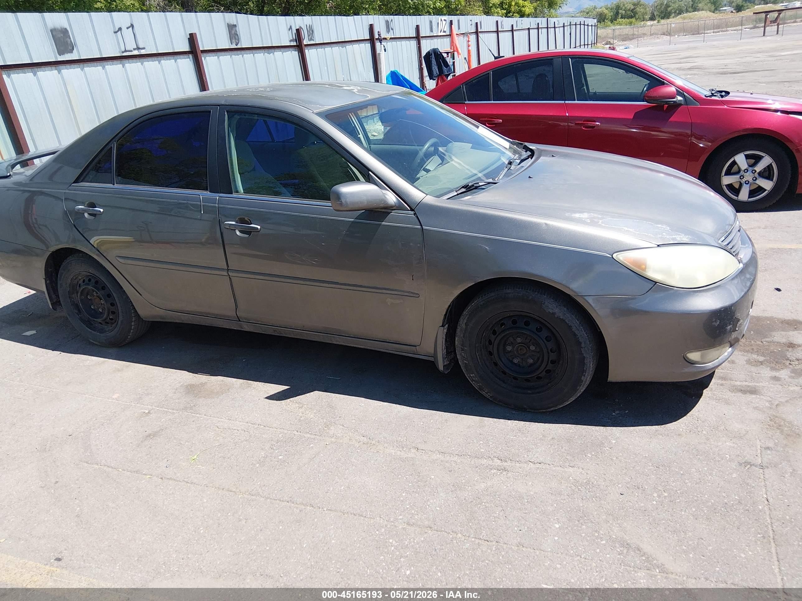 2006 Toyota Camry Le Серый vin: 4T1BE30K06U742182