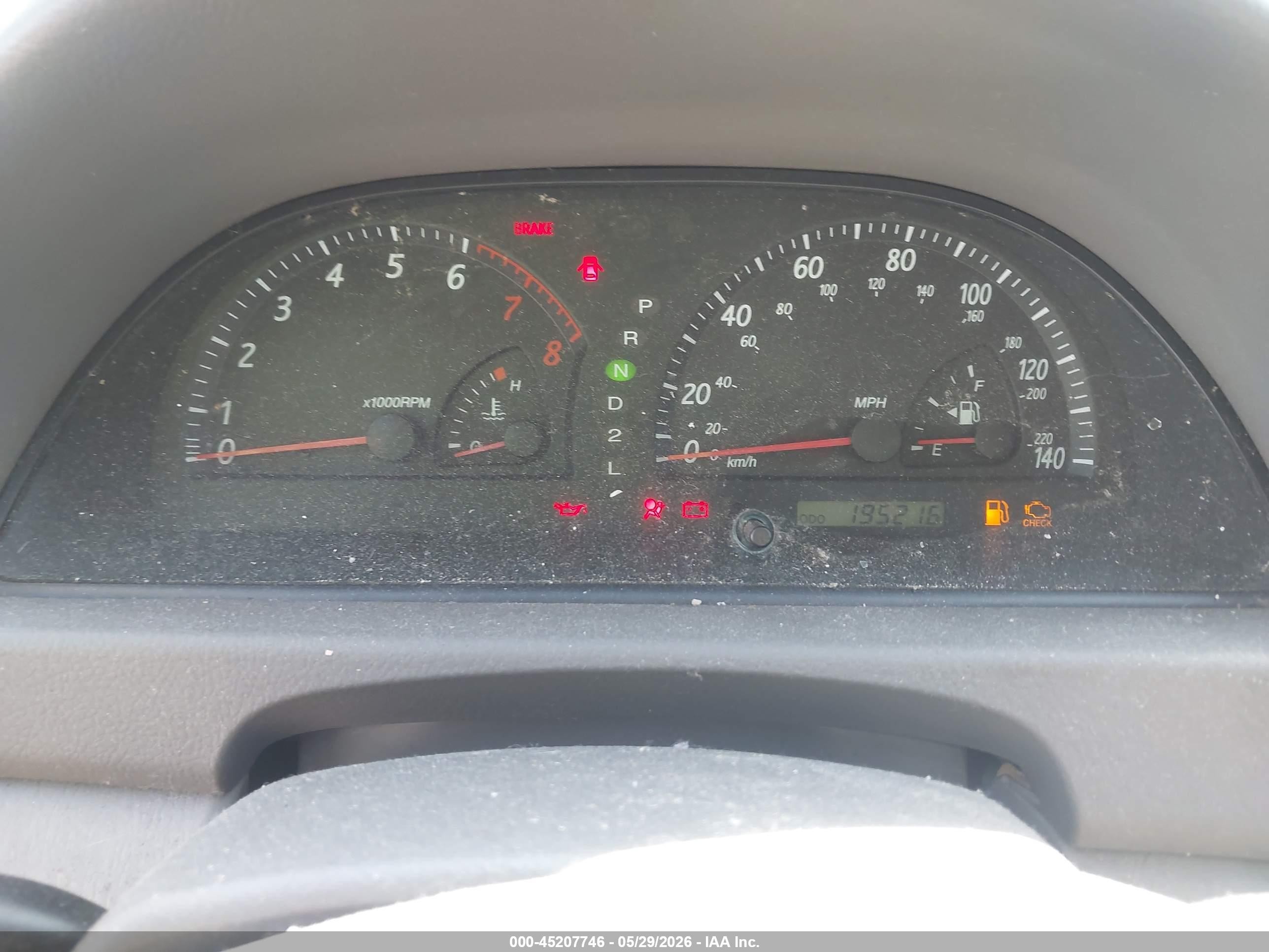2002 Toyota Camry Xle Gray vin: 4T1BE30K12U520941