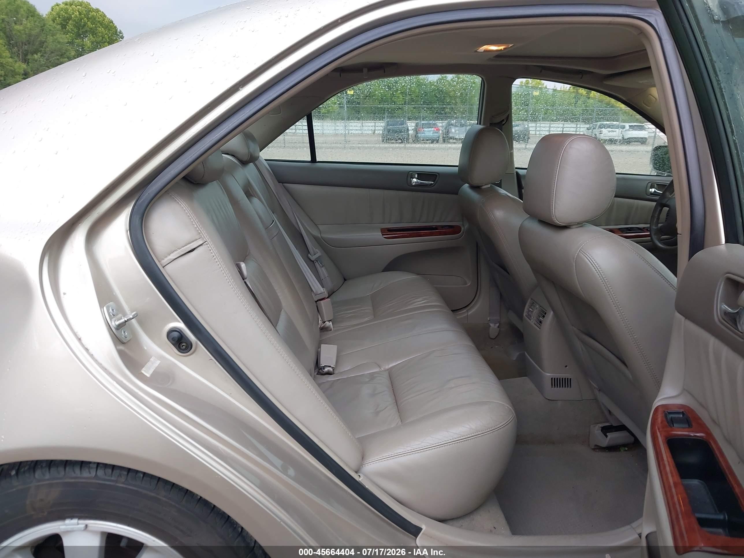 2002 Toyota Camry Xle Бежевый vin: 4T1BE30K12U587247