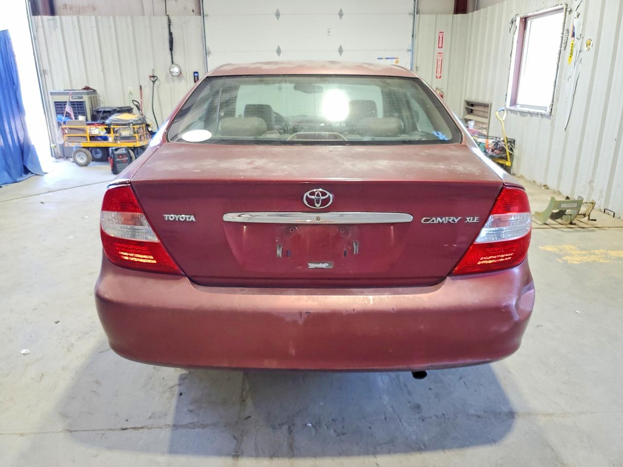 2003 Toyota Camry Xle Burgundy vin: 4T1BE30K13U186475