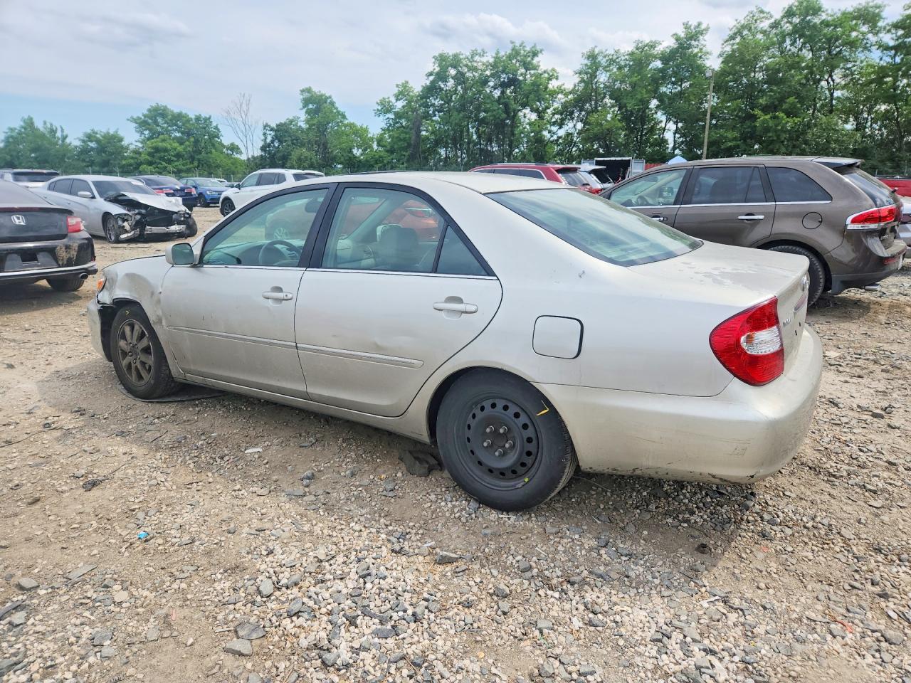 2003 Toyota Camry Xle Silver vin: 4T1BE30K13U665365