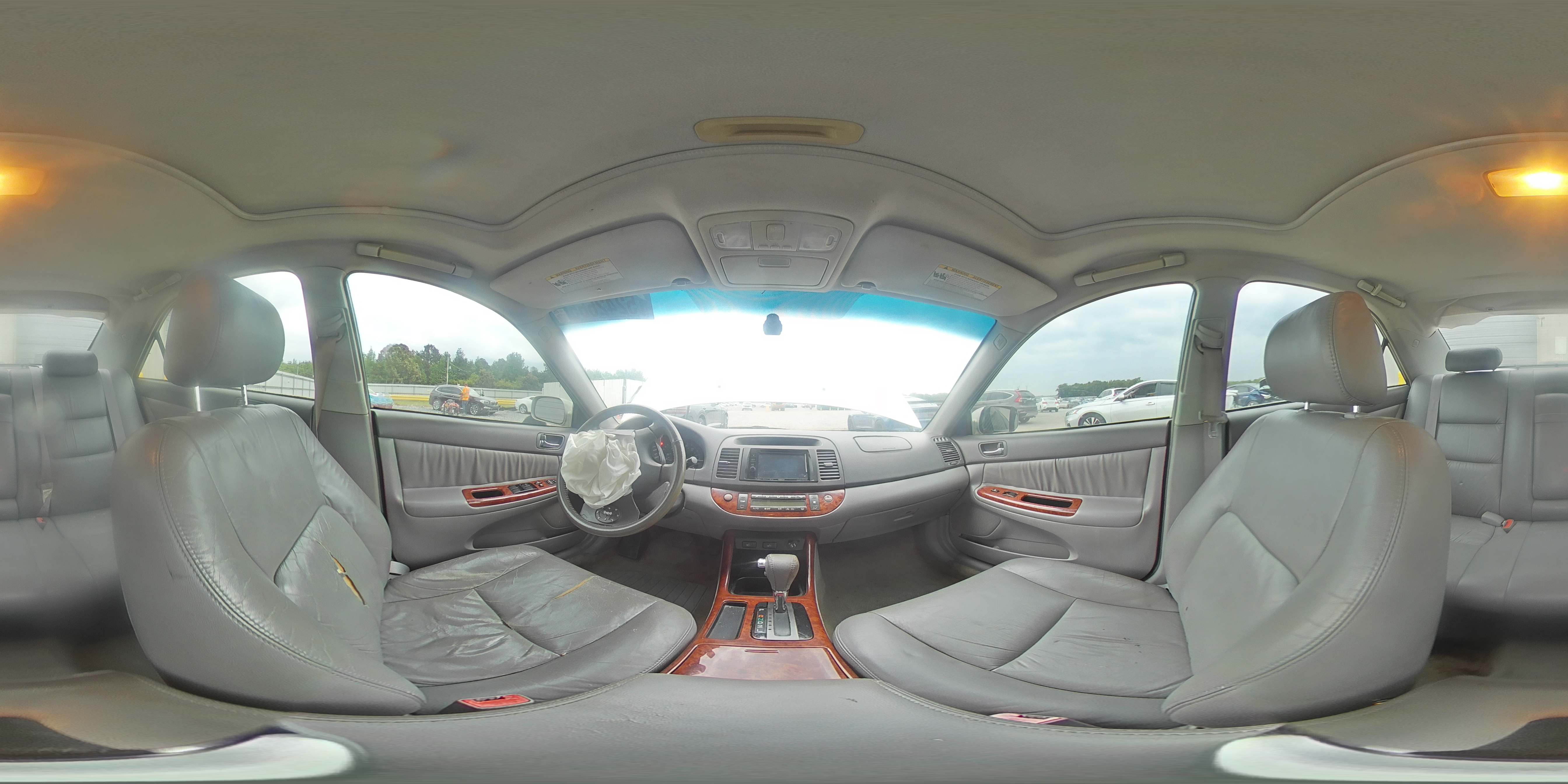 2004 Toyota Camry Xle Silver vin: 4T1BE30K14U847374