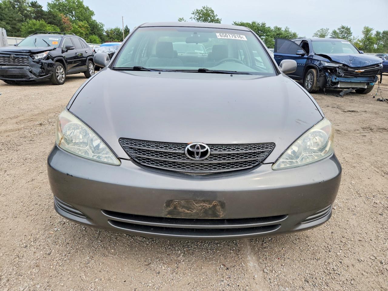 2004 Toyota Camry Le Gray vin: 4T1BE30K14U859671