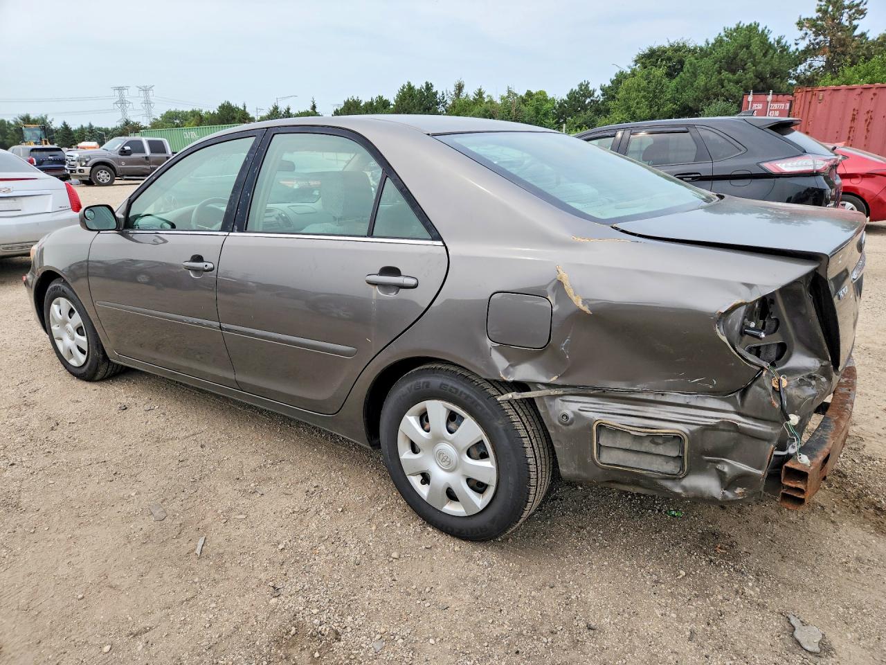 2004 Toyota Camry Le Gray vin: 4T1BE30K14U859671