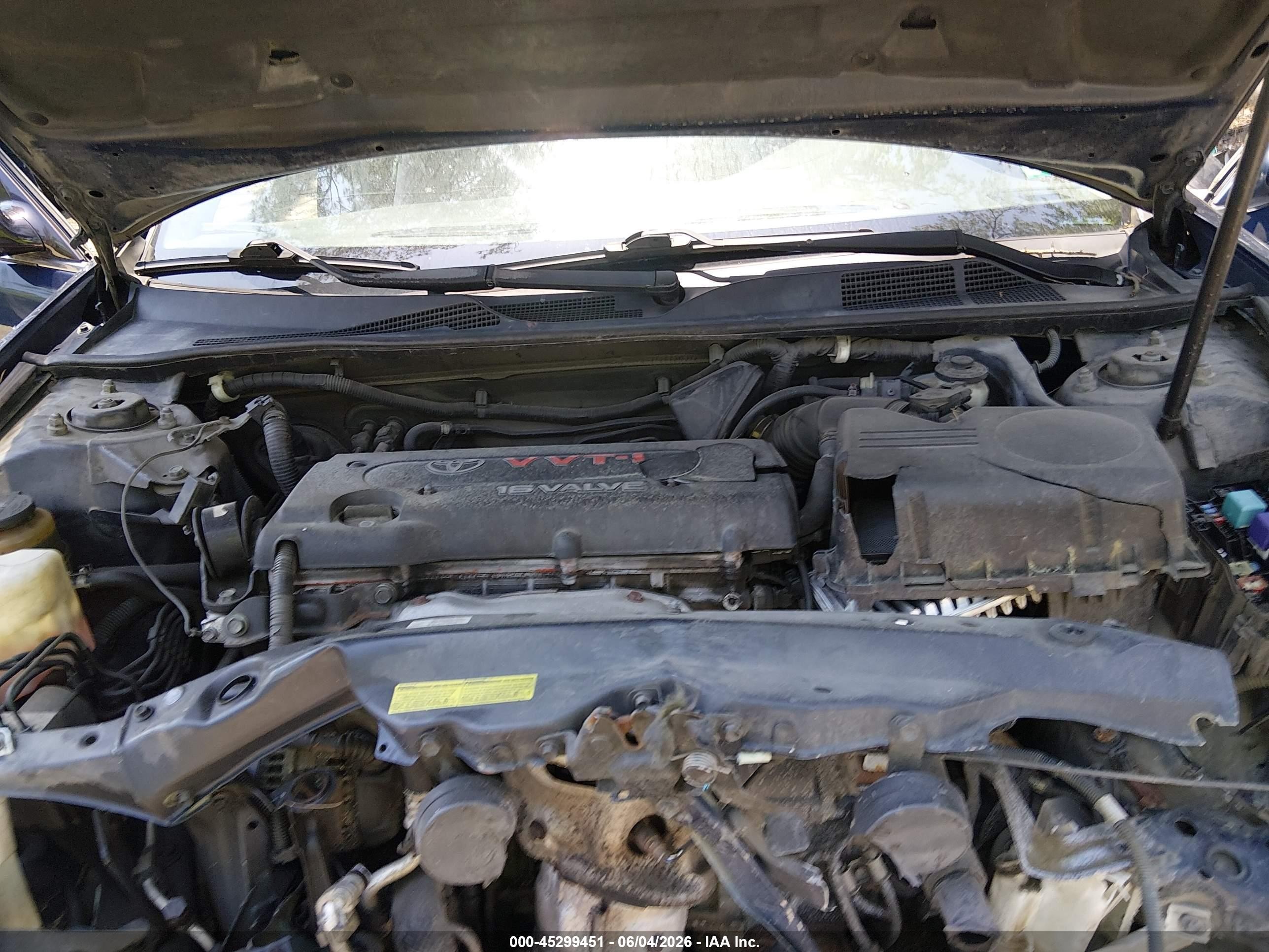 2005 Toyota Camry Le Blue vin: 4T1BE30K15U102612