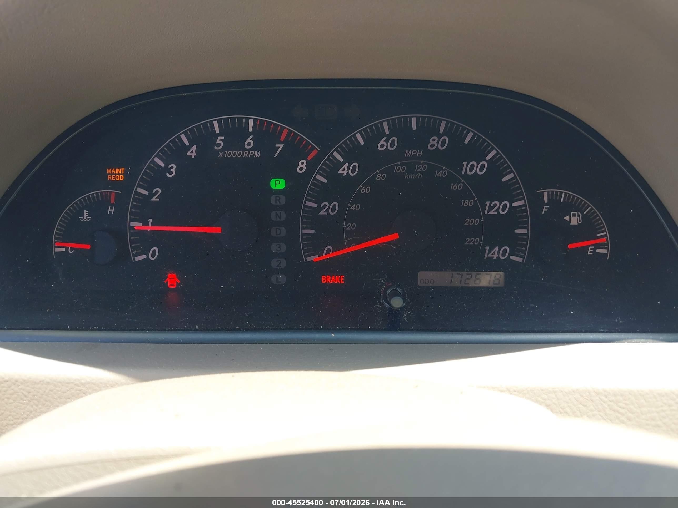 2005 Toyota Camry Le Серый vin: 4T1BE30K15U572011