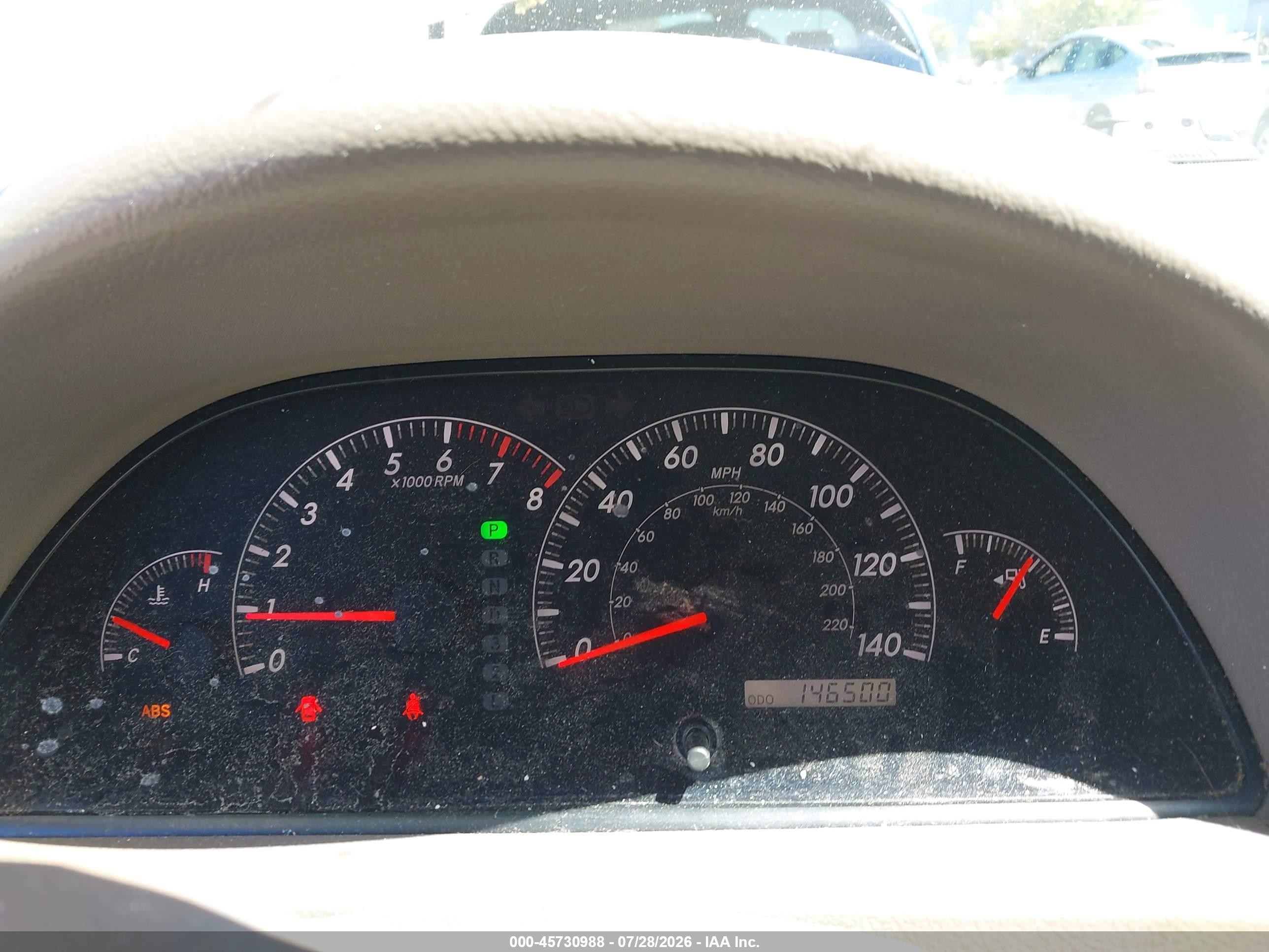 2005 Toyota Camry Le Champagne vin: 4T1BE30K15U608408