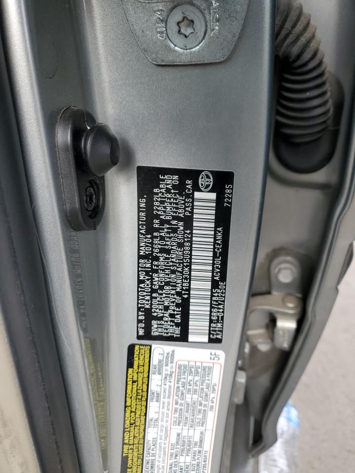 2005 Toyota Camry Le Gray vin: 4T1BE30K15U988124