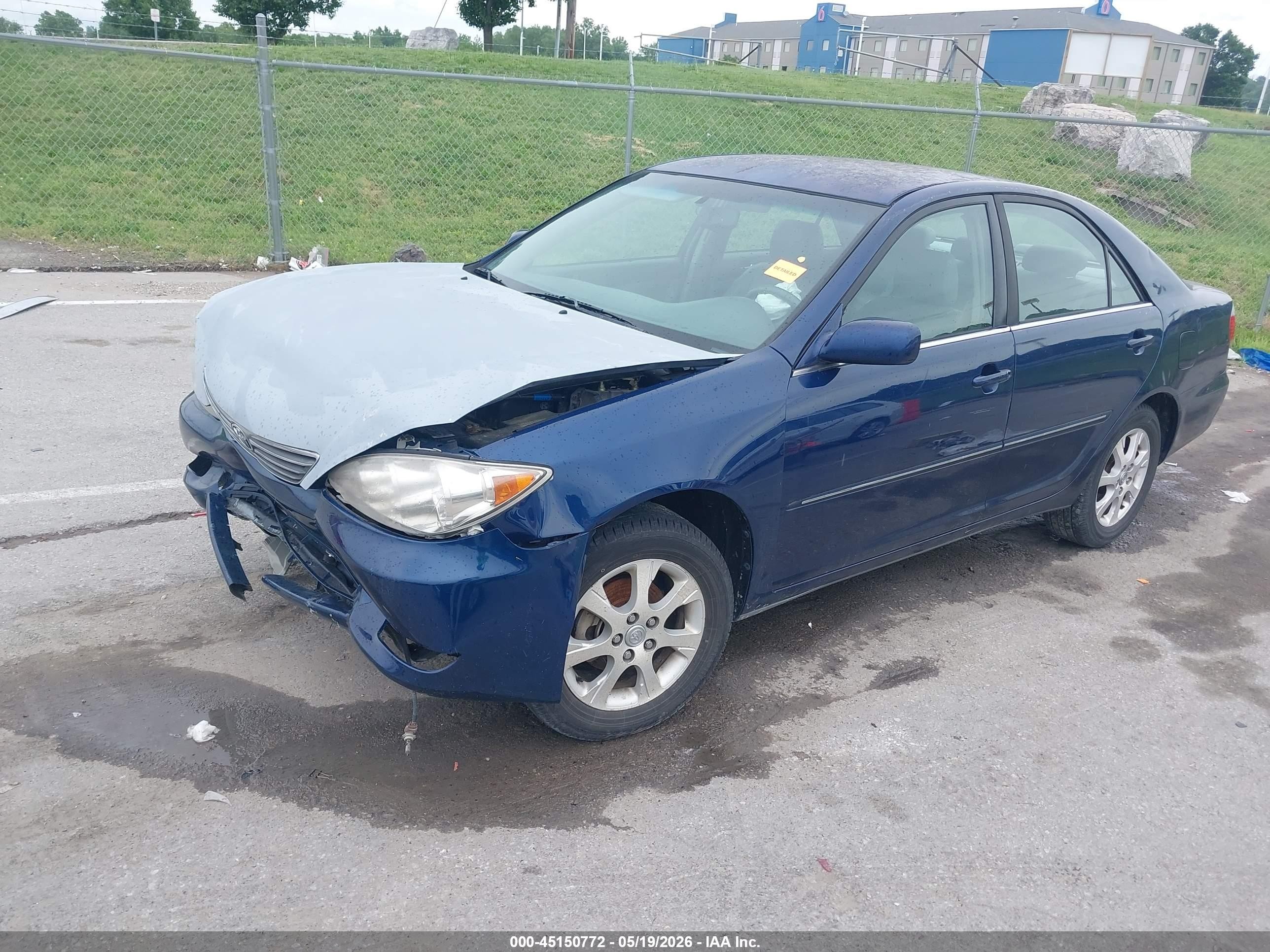 2006 Toyota Camry Xle Blue vin: 4T1BE30K16U135773