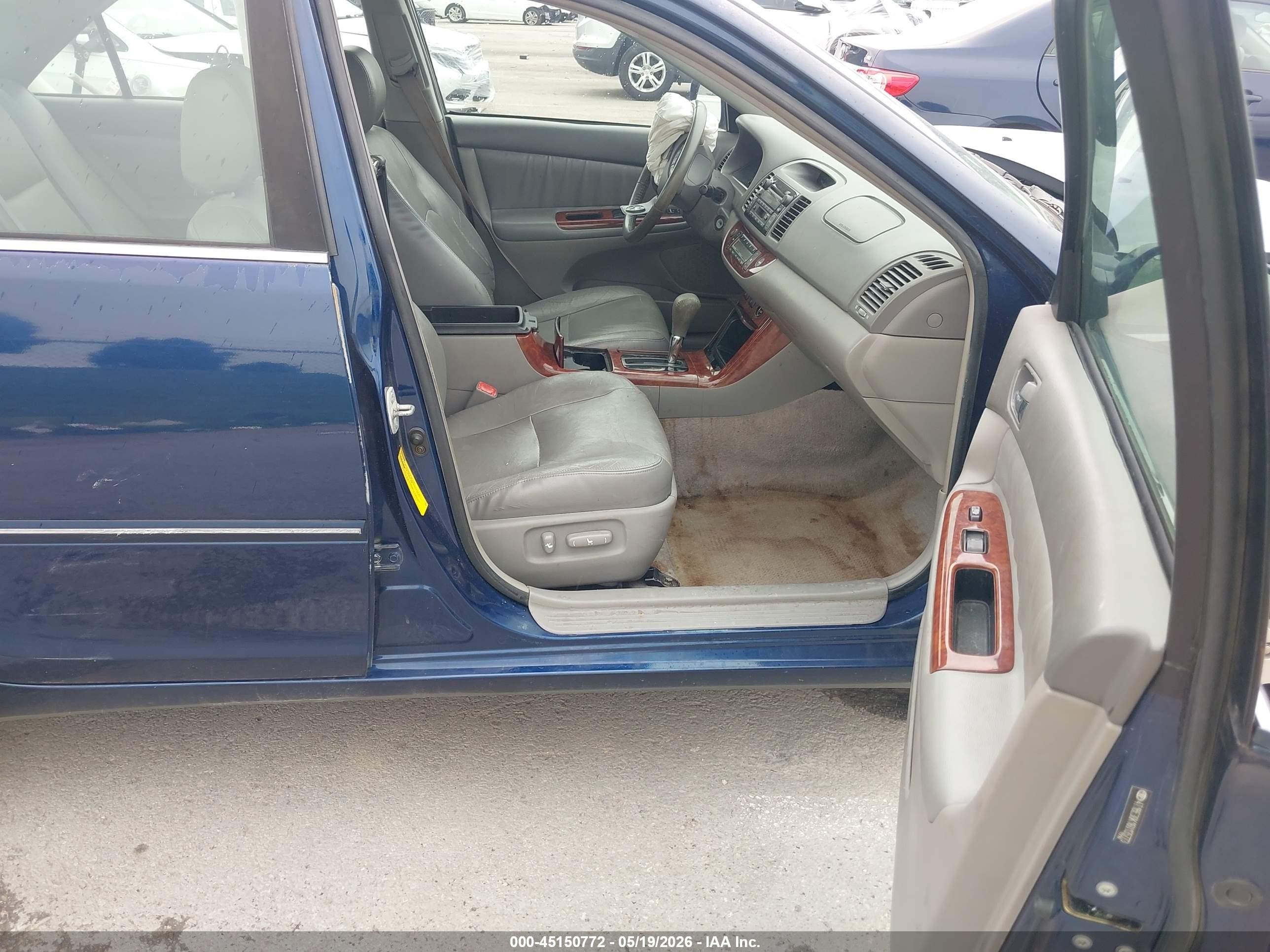 2006 Toyota Camry Xle Blue vin: 4T1BE30K16U135773