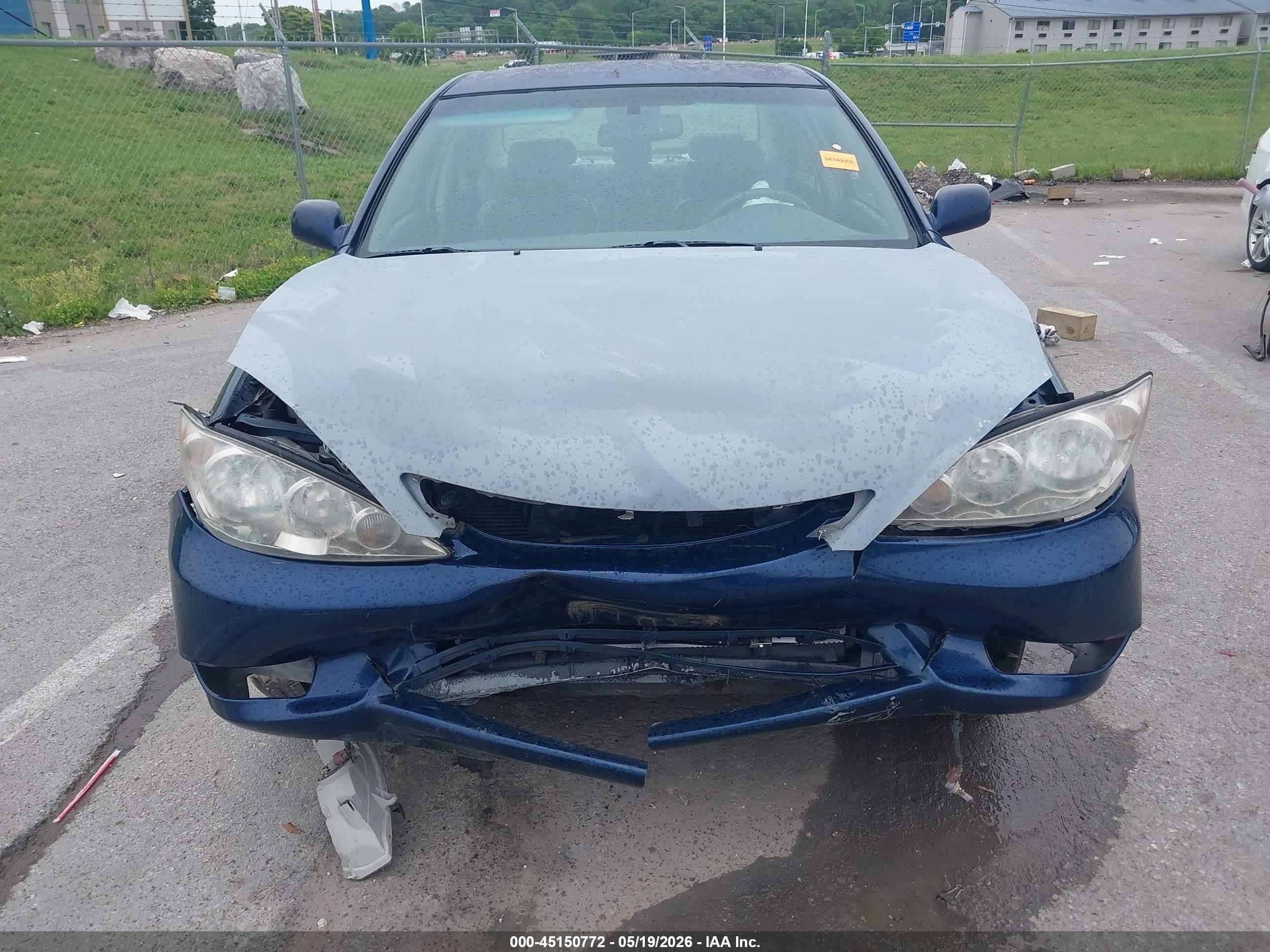 2006 Toyota Camry Xle Blue vin: 4T1BE30K16U135773