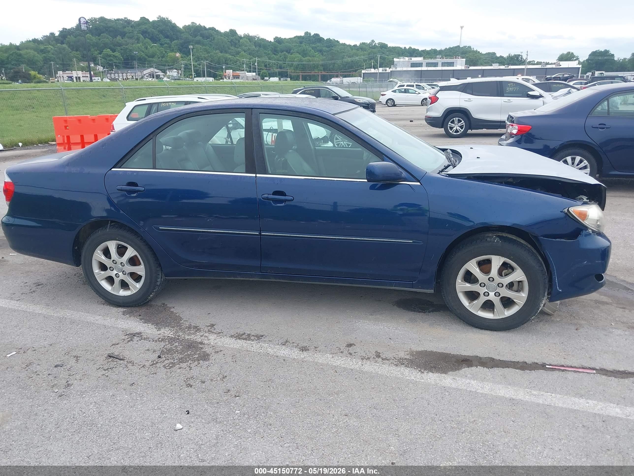 2006 Toyota Camry Xle Blue vin: 4T1BE30K16U135773
