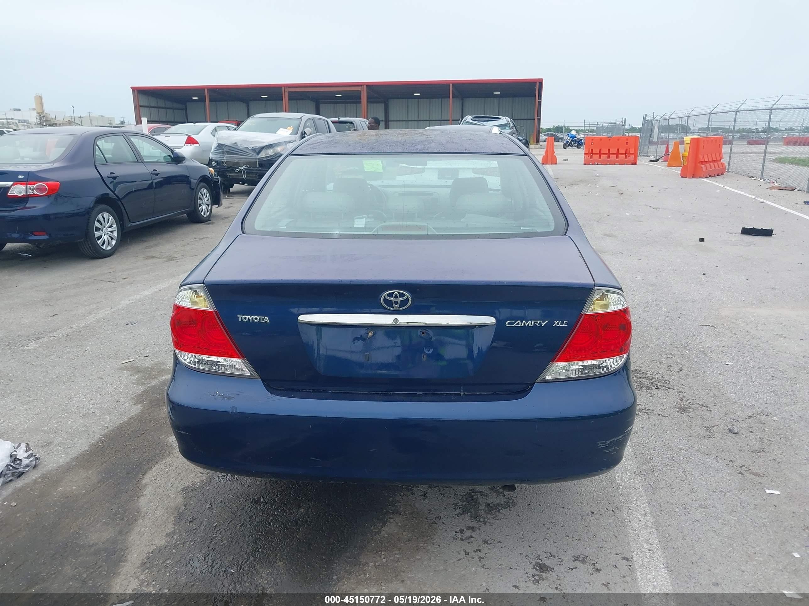 2006 Toyota Camry Xle Blue vin: 4T1BE30K16U135773