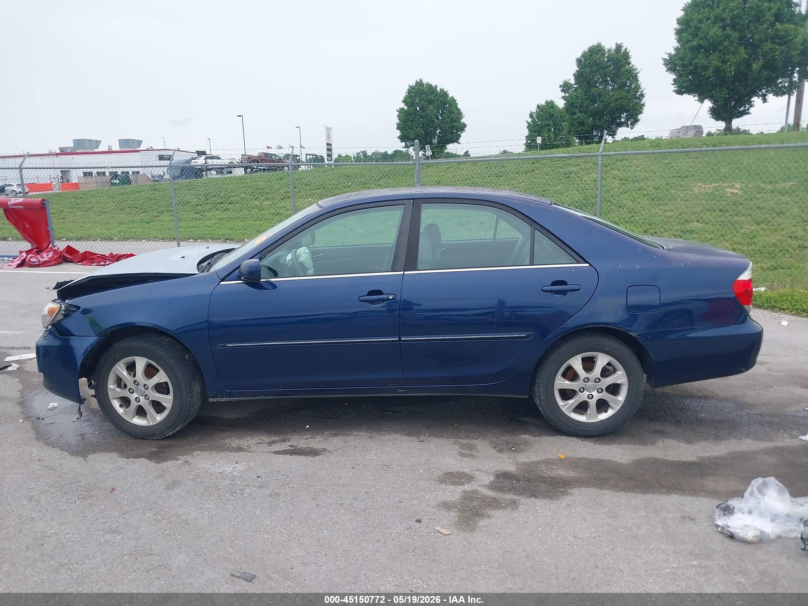 2006 Toyota Camry Xle Blue vin: 4T1BE30K16U135773