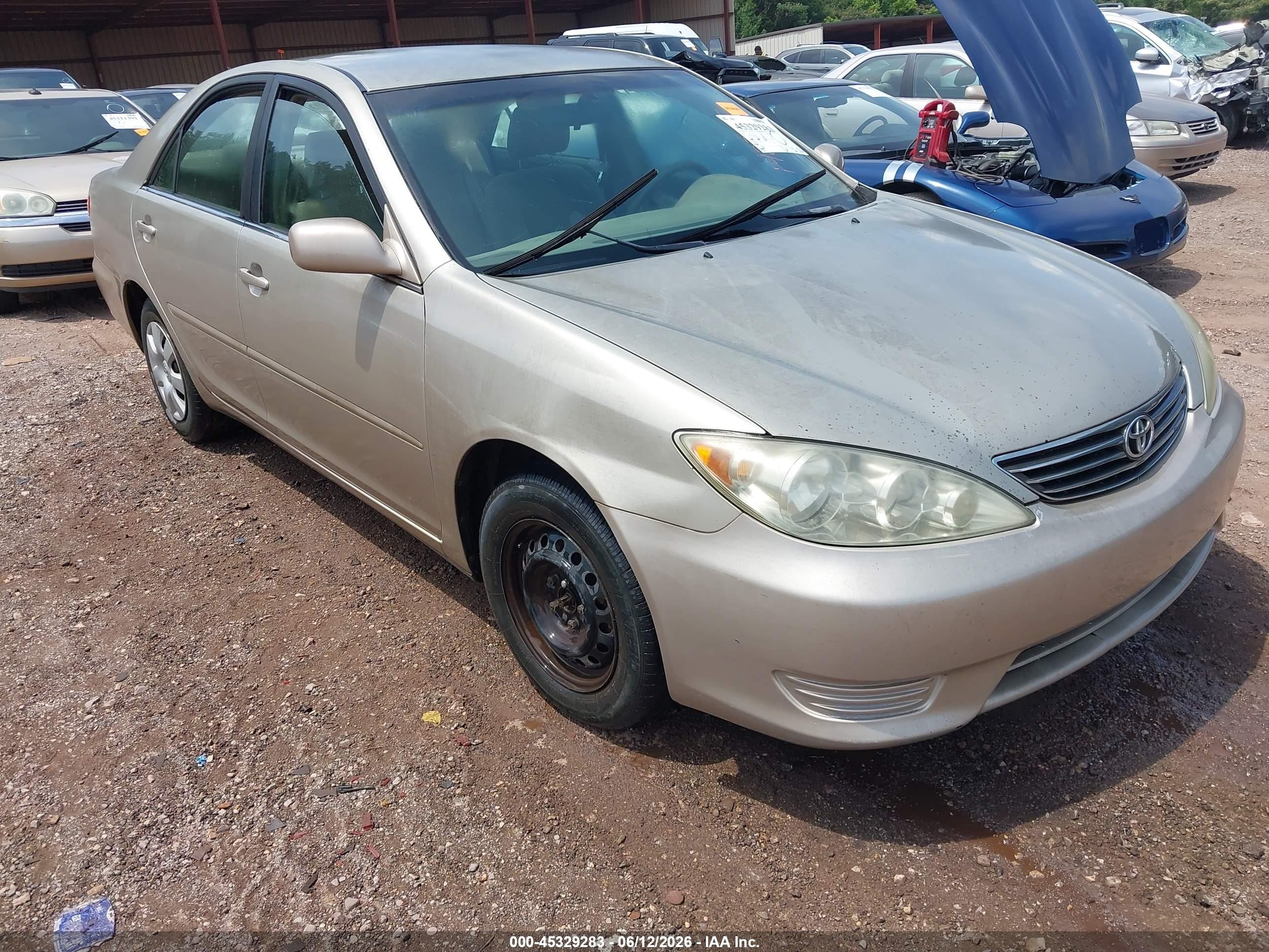 2006 Toyota Camry Le Silver vin: 4T1BE30K16U142755