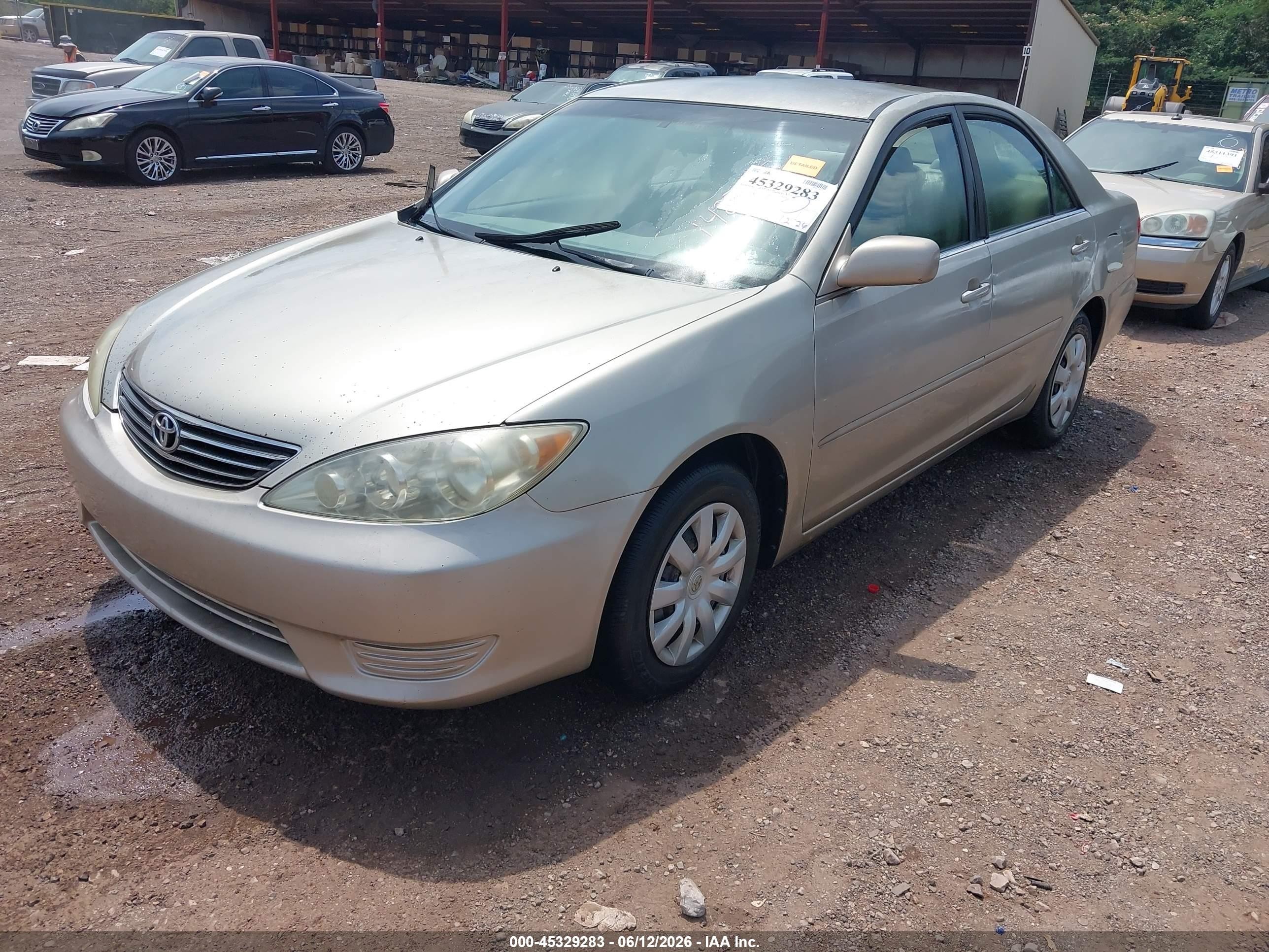 2006 Toyota Camry Le Silver vin: 4T1BE30K16U142755