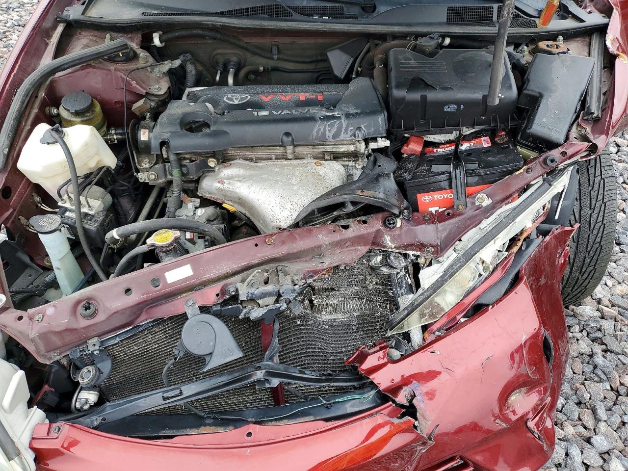 2006 Toyota Camry Le Red vin: 4T1BE30K16U154758