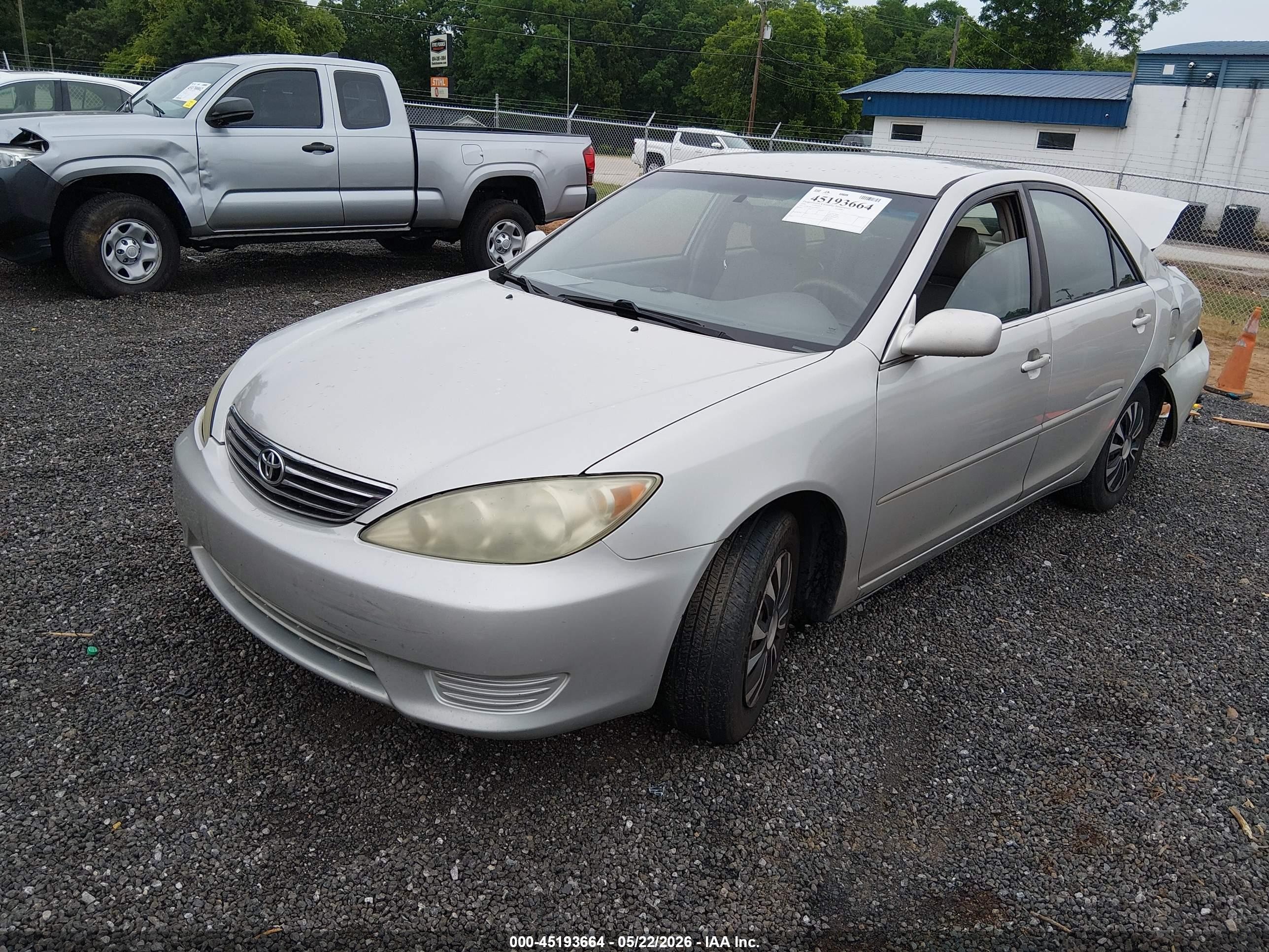 2006 Toyota Camry Le Silver vin: 4T1BE30K16U676029
