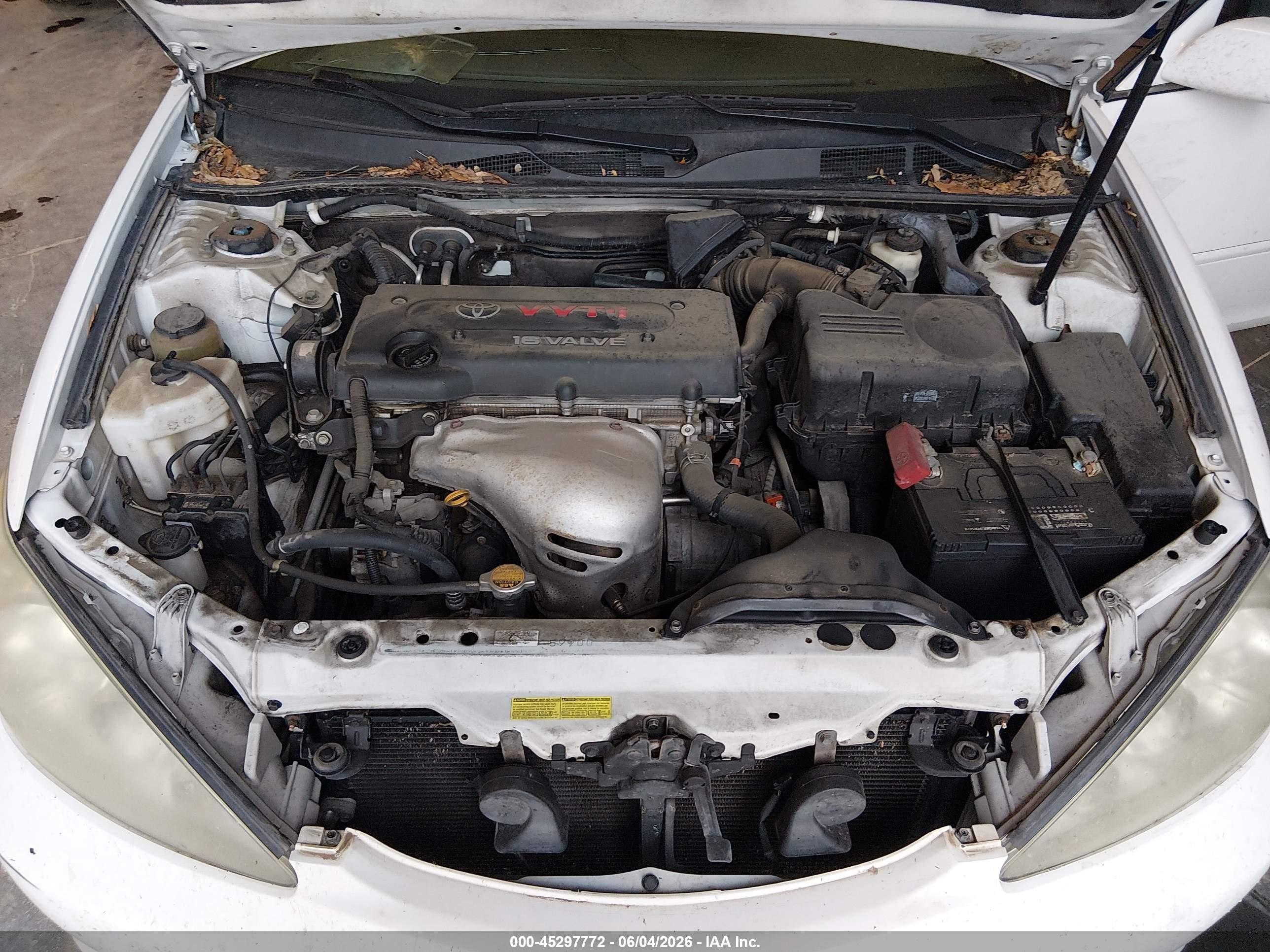 2006 Toyota Camry Le Белый vin: 4T1BE30K16U744443
