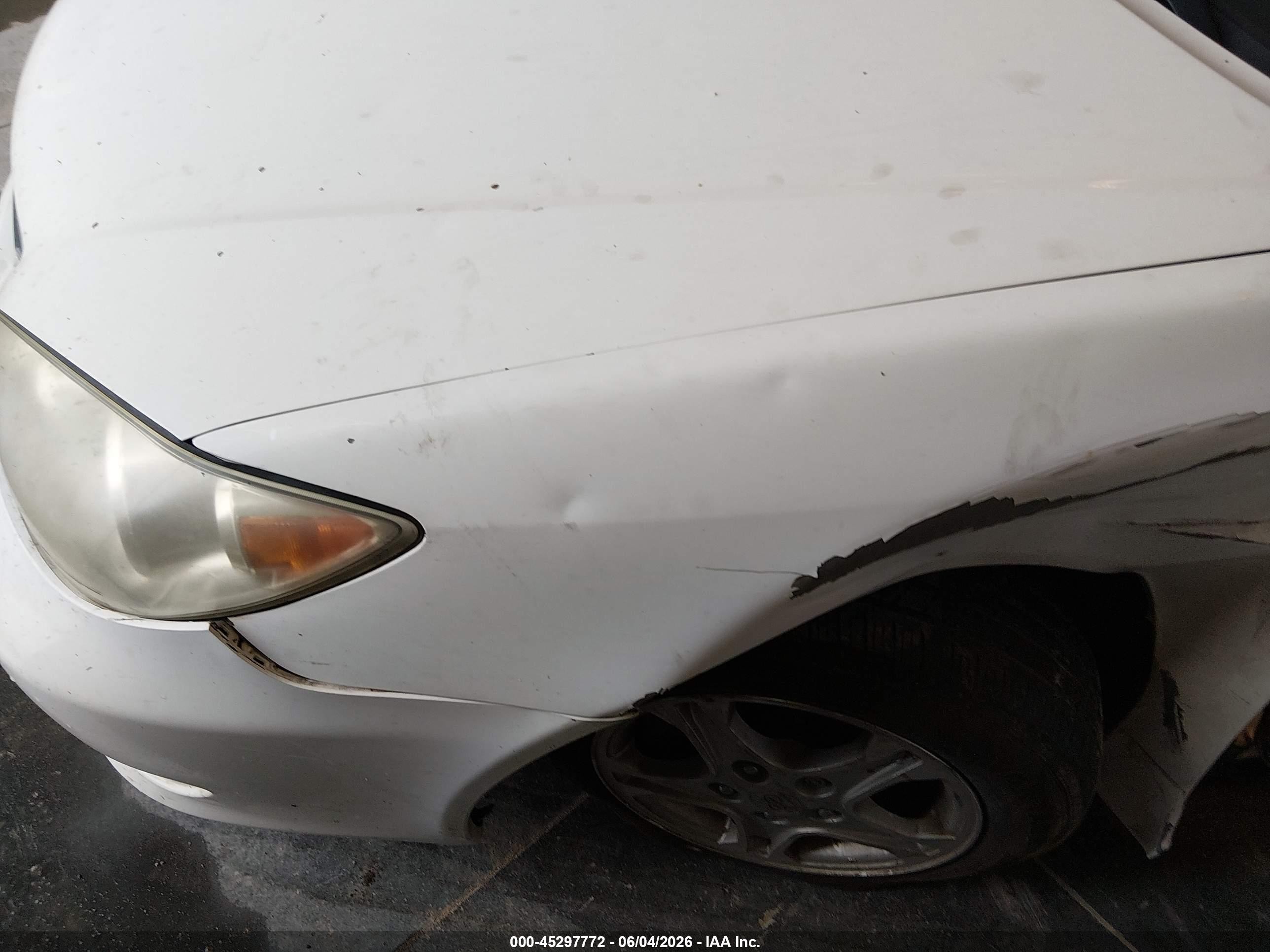 2006 Toyota Camry Le Белый vin: 4T1BE30K16U744443
