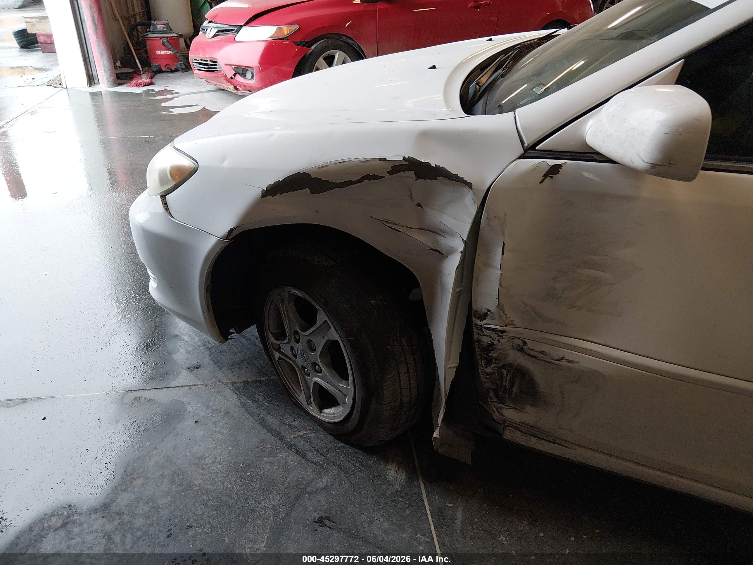 2006 Toyota Camry Le Белый vin: 4T1BE30K16U744443