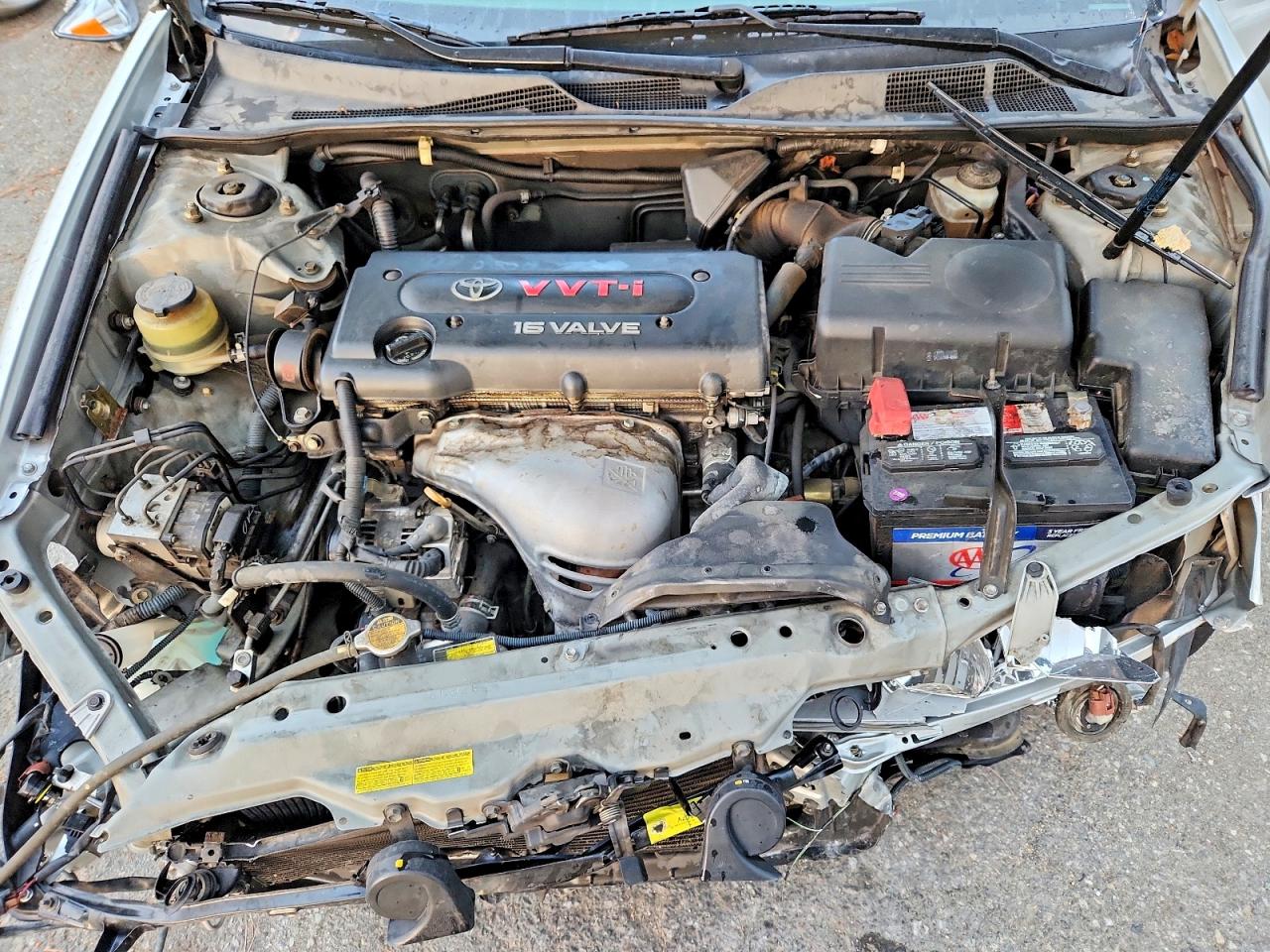 2002 Toyota Camry Xle Silver vin: 4T1BE30K22U588584
