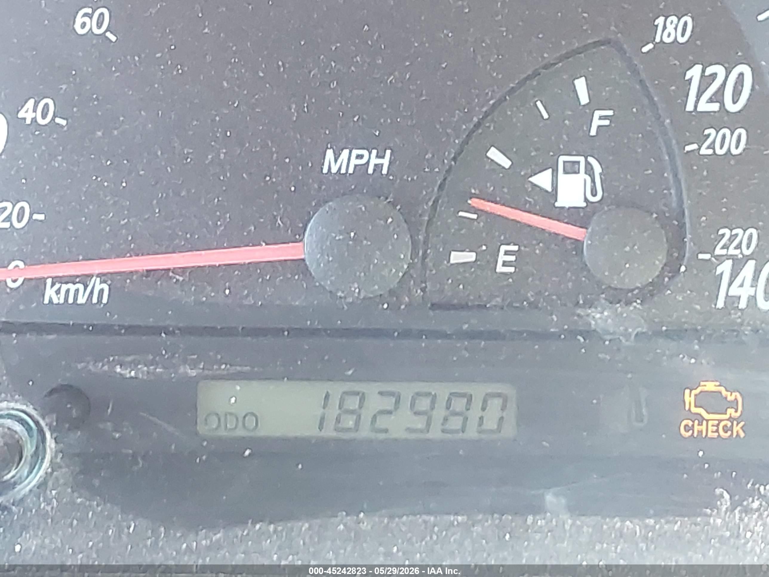 2003 Toyota Camry Xle Red vin: 4T1BE30K23U126284