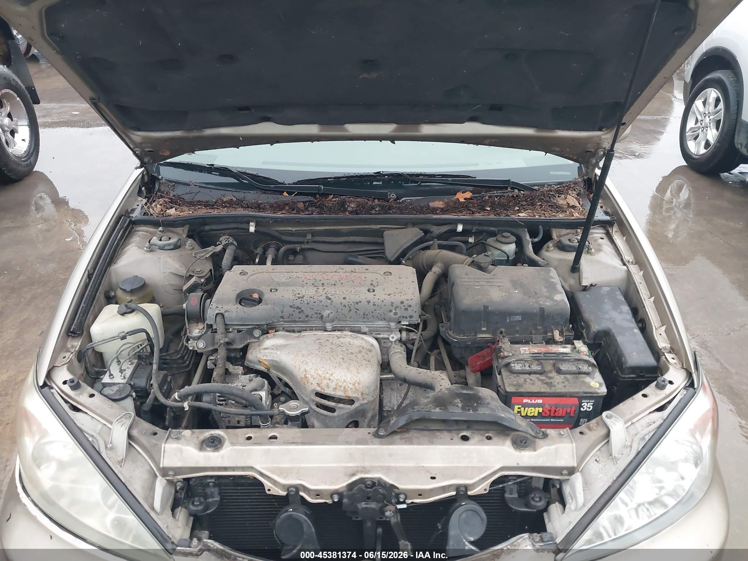 2003 Toyota Camry Le Золотой vin: 4T1BE30K23U149435
