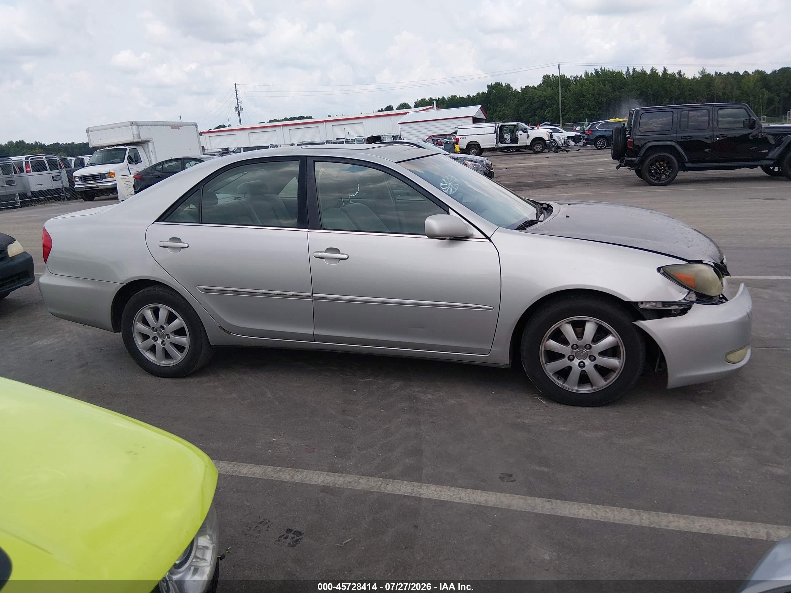 2003 Toyota Camry Xle Gray vin: 4T1BE30K23U163917