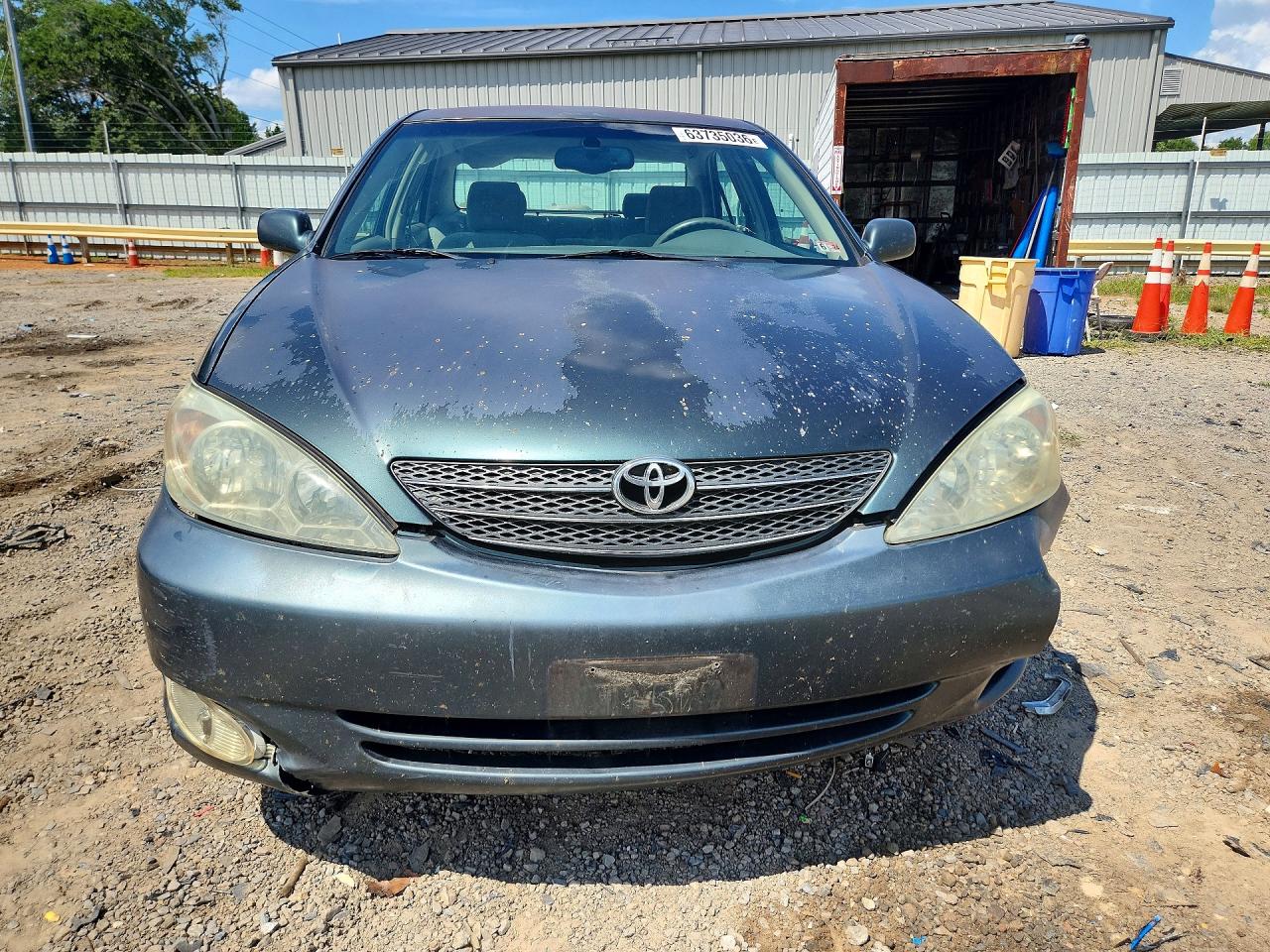 2003 Toyota Camry Xle Зеленый vin: 4T1BE30K23U756001