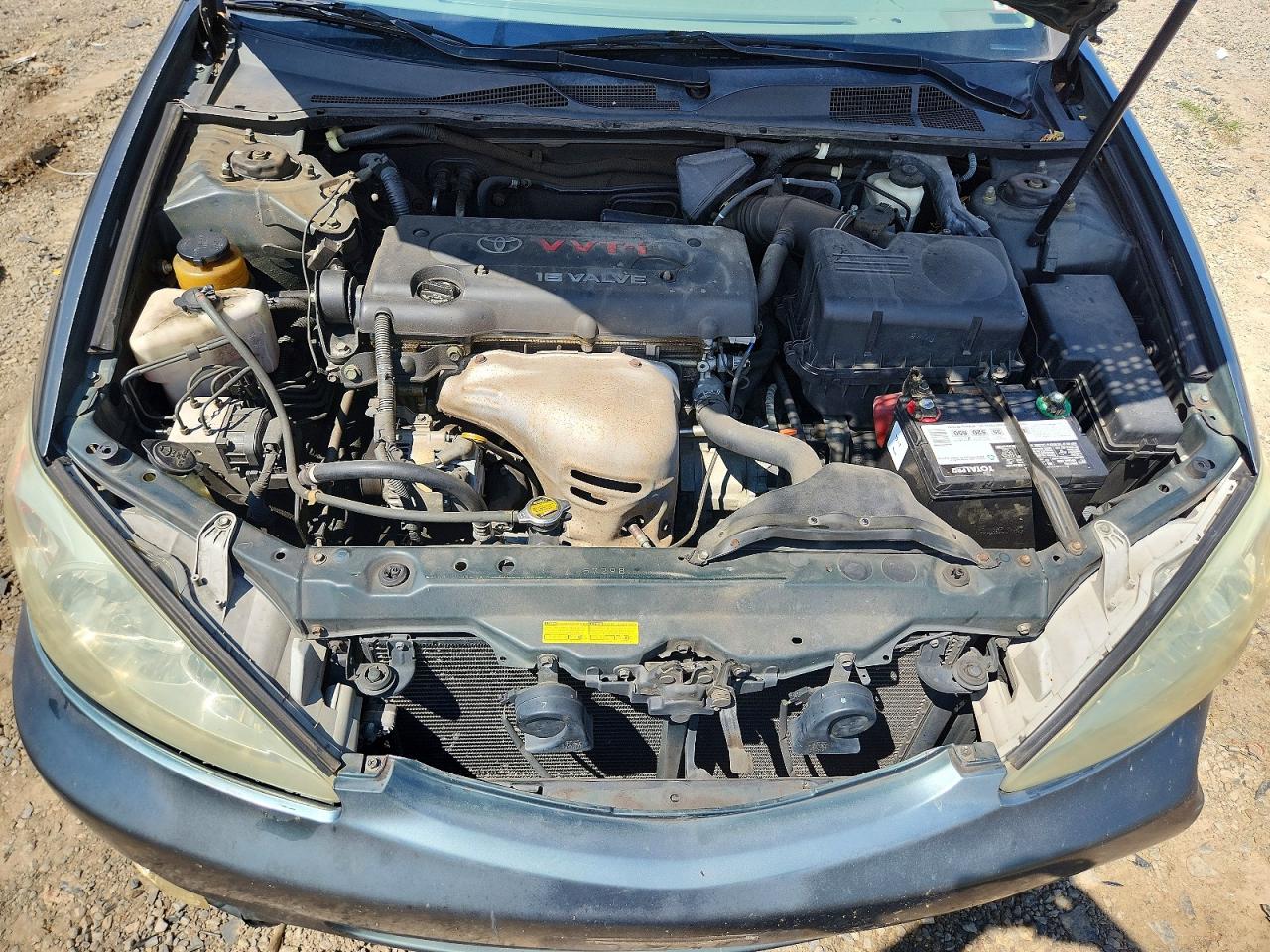 2003 Toyota Camry Xle Зеленый vin: 4T1BE30K23U756001