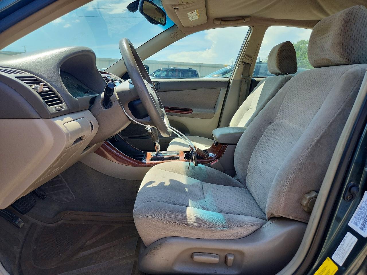 2003 Toyota Camry Xle Зеленый vin: 4T1BE30K23U756001