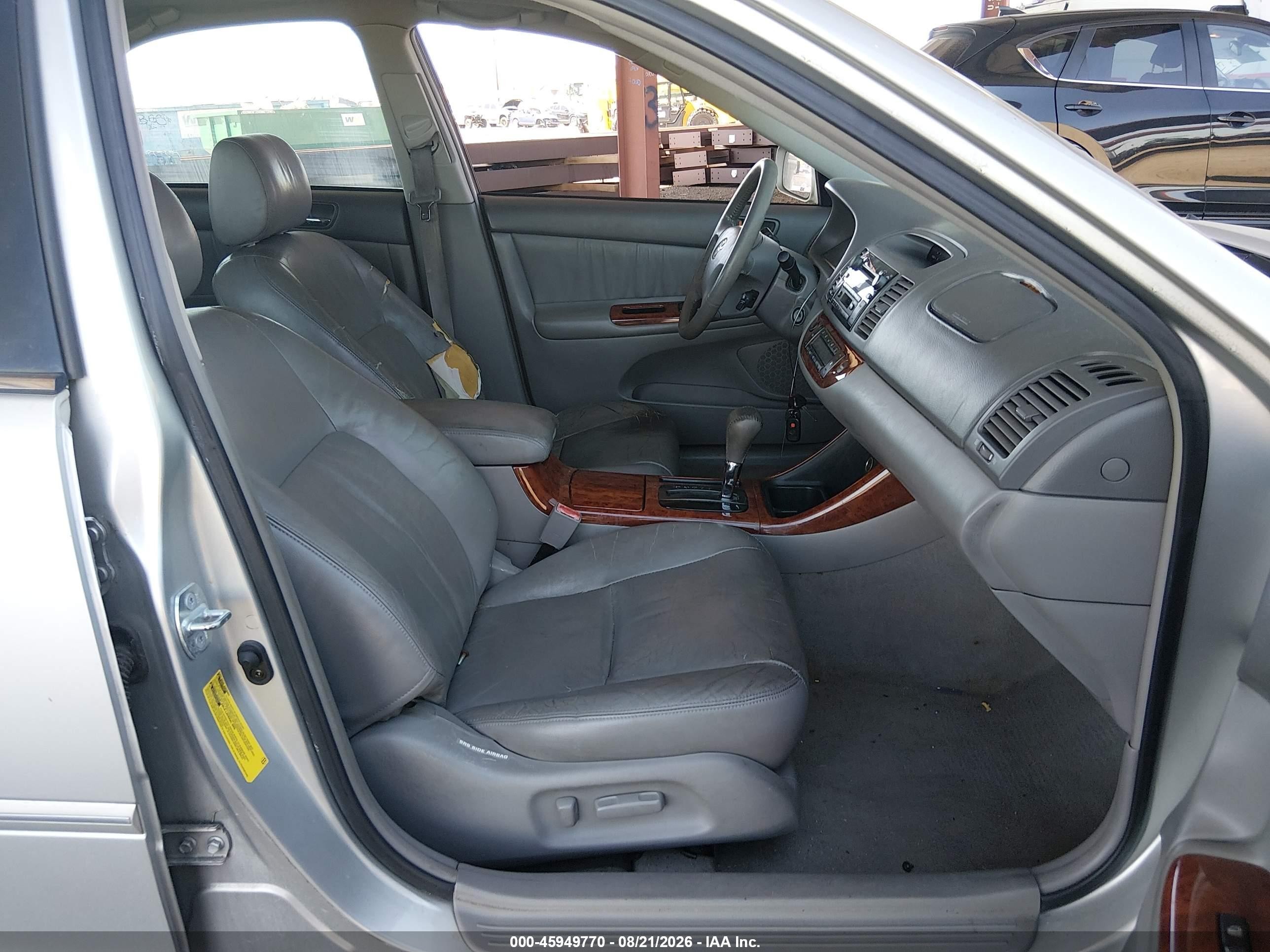 2003 Toyota Camry Xle Серебряный vin: 4T1BE30K23U758007