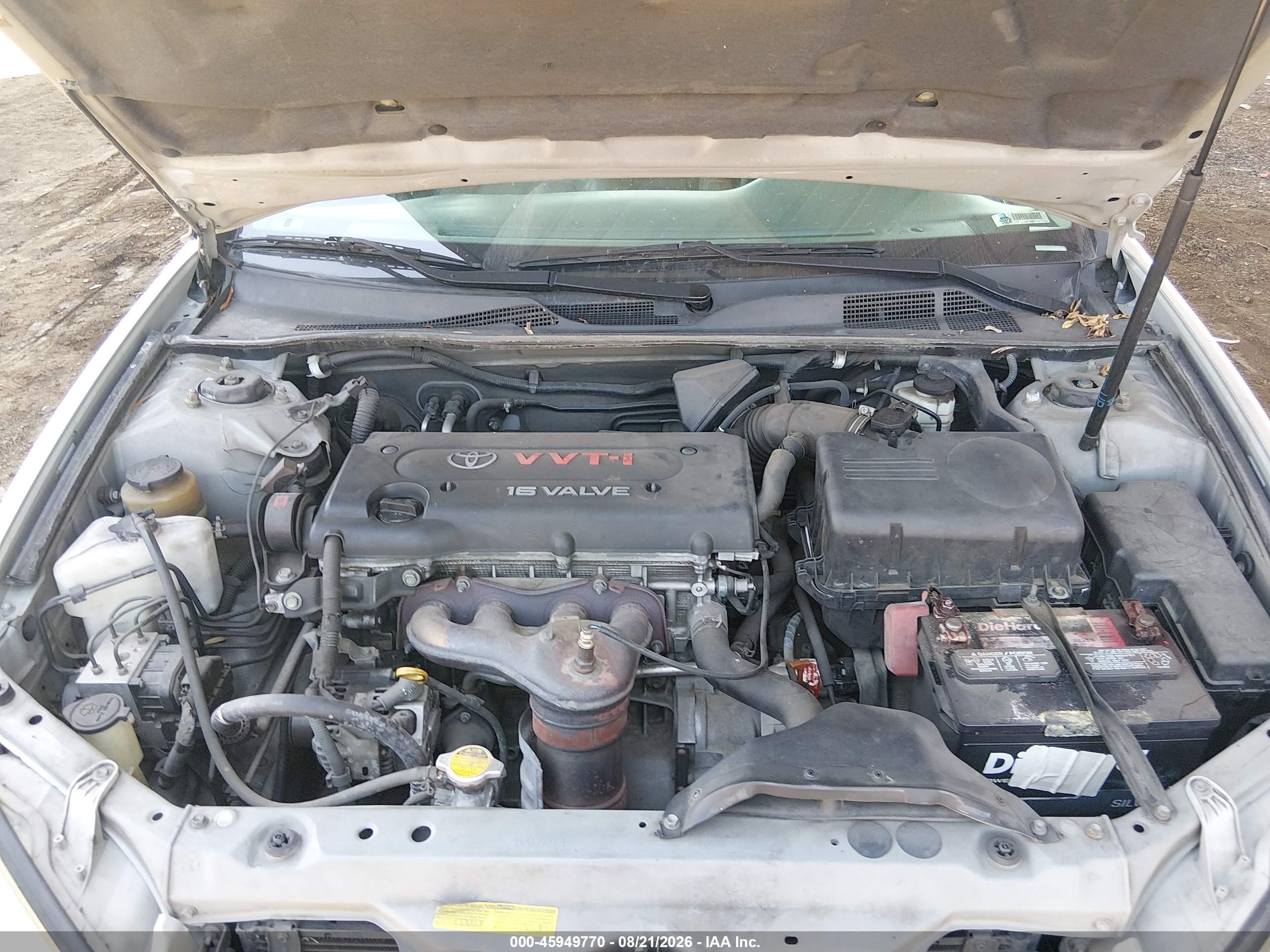 2003 Toyota Camry Xle Серебряный vin: 4T1BE30K23U758007