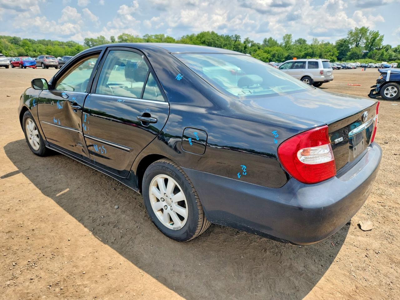 2004 Toyota Camry Xle Black vin: 4T1BE30K24U336028