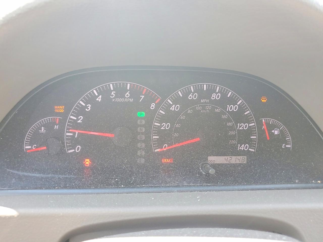 2005 Toyota Camry Le Tan vin: 4T1BE30K25U036054