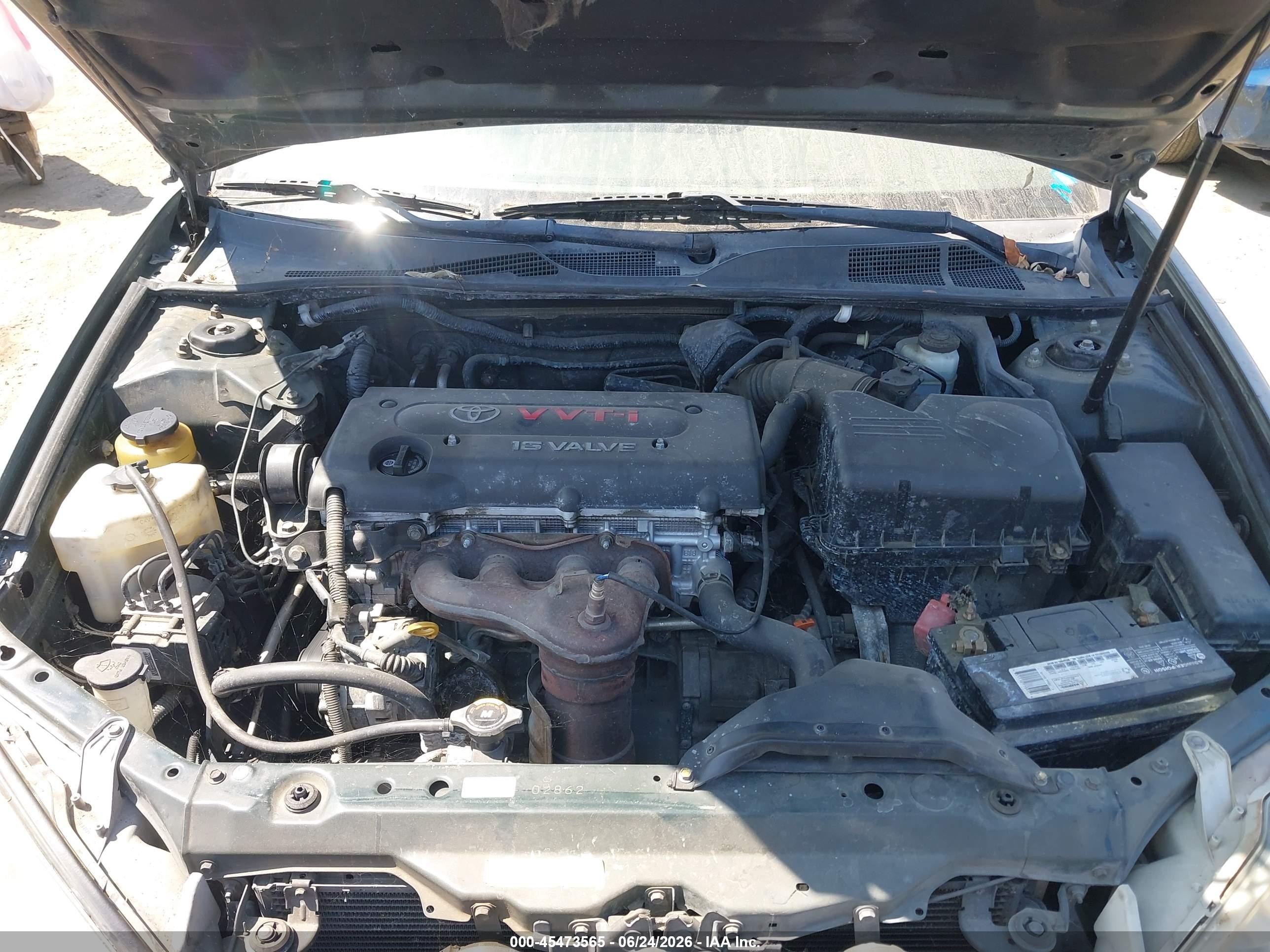 2005 Toyota Camry Le Серый vin: 4T1BE30K25U054344