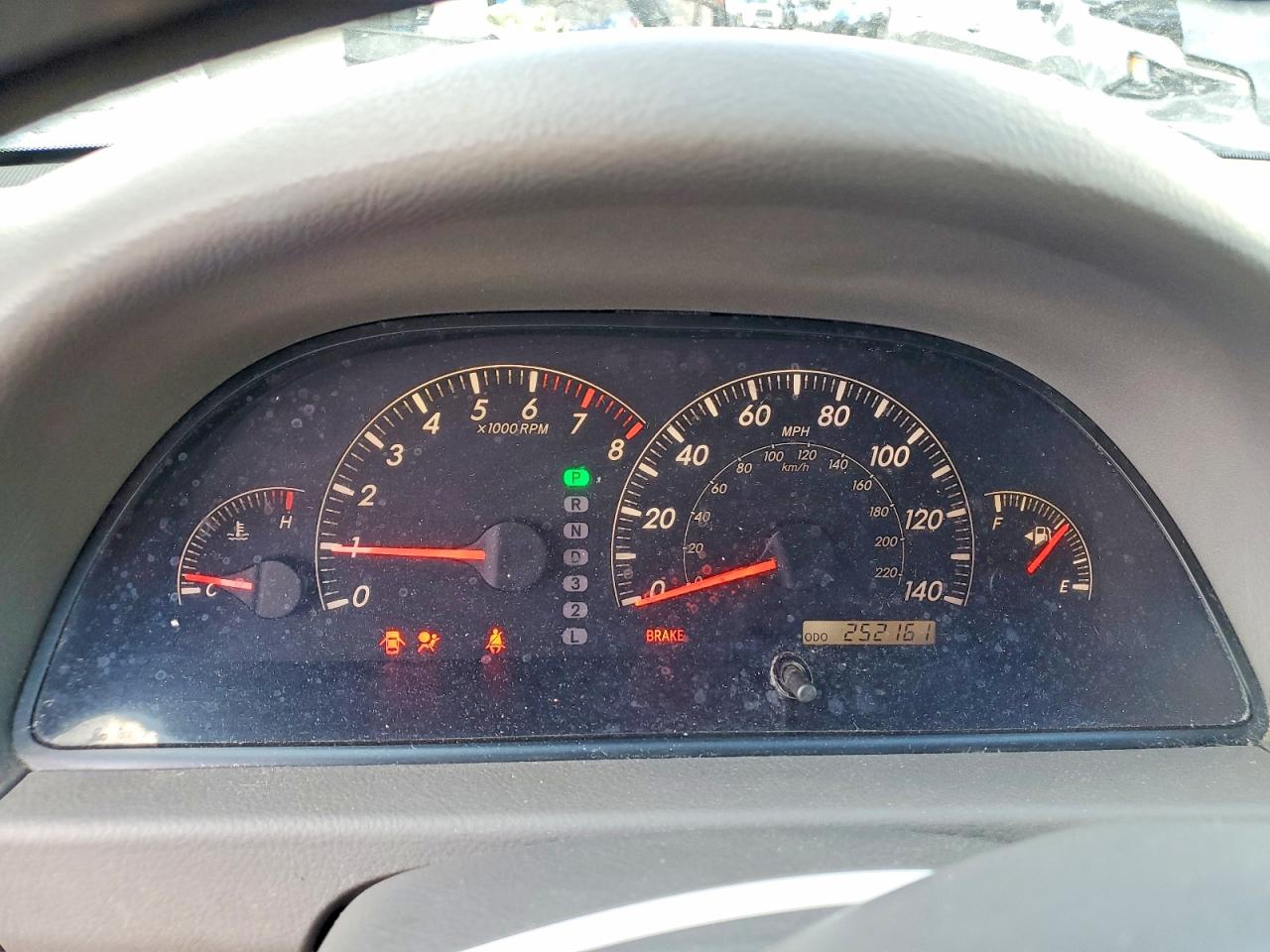 2005 Toyota Camry Le Silver vin: 4T1BE30K25U103817