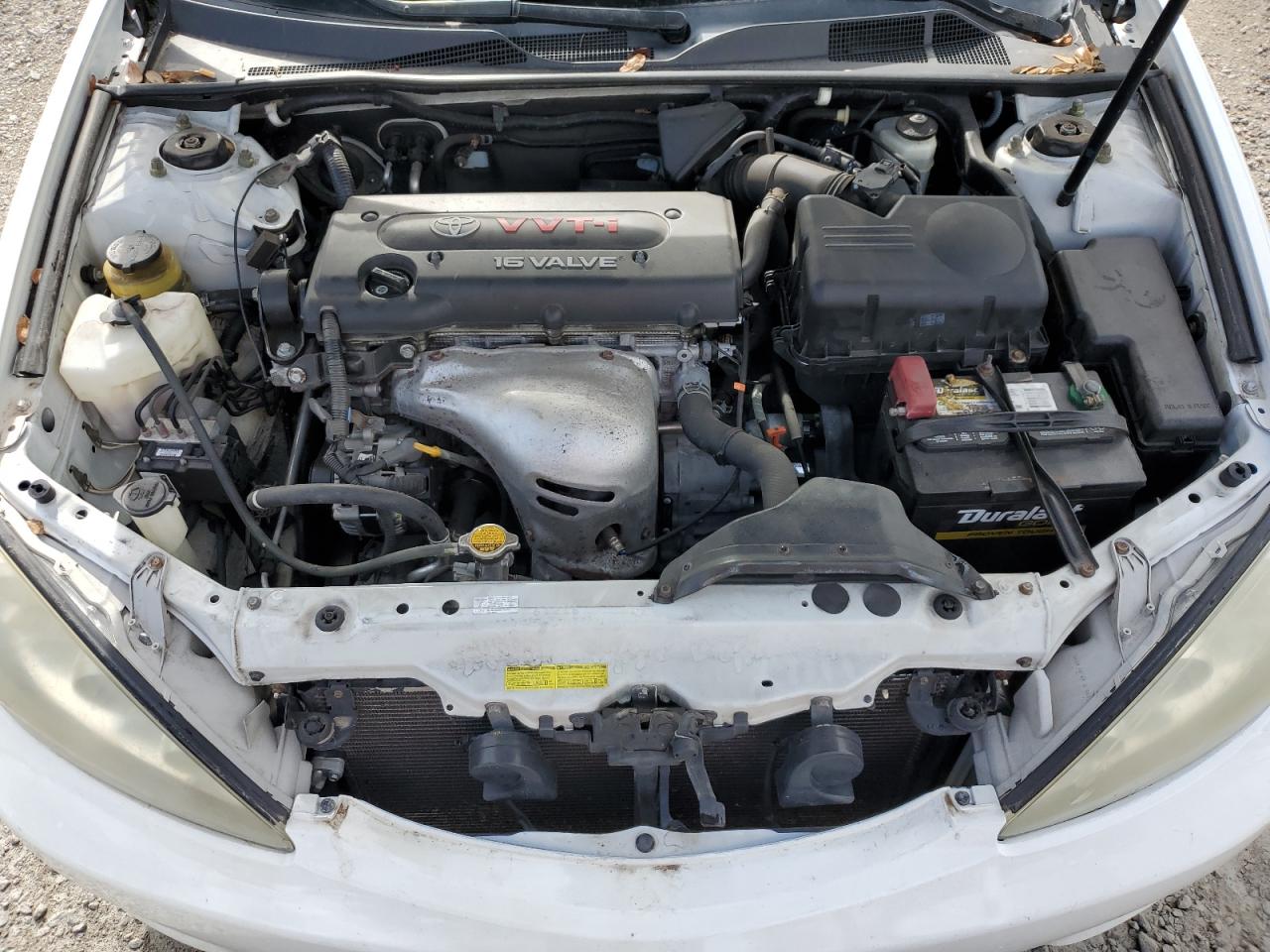 2005 Toyota Camry Le Белый vin: 4T1BE30K25U594812