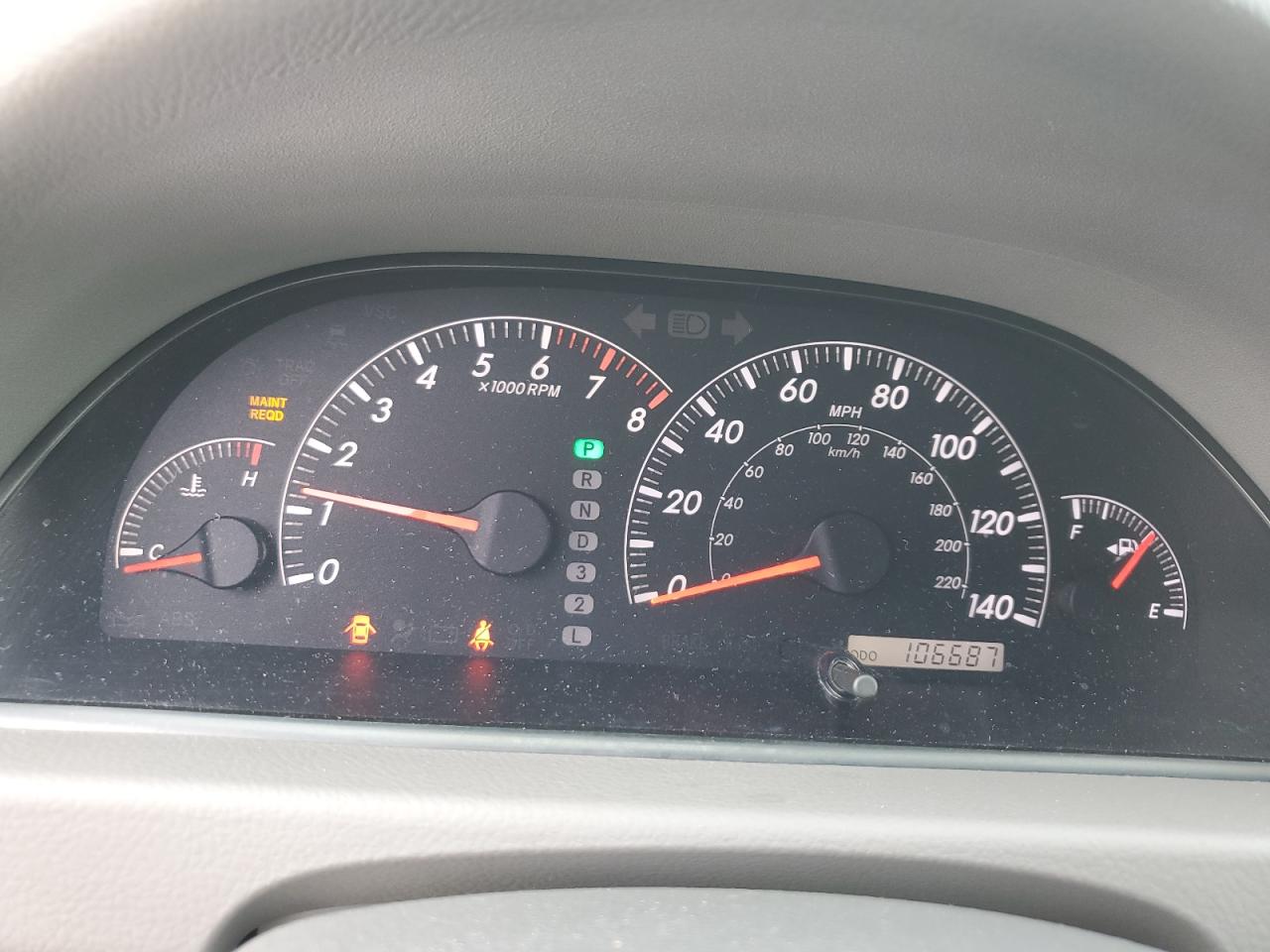 2005 Toyota Camry Le Белый vin: 4T1BE30K25U594812