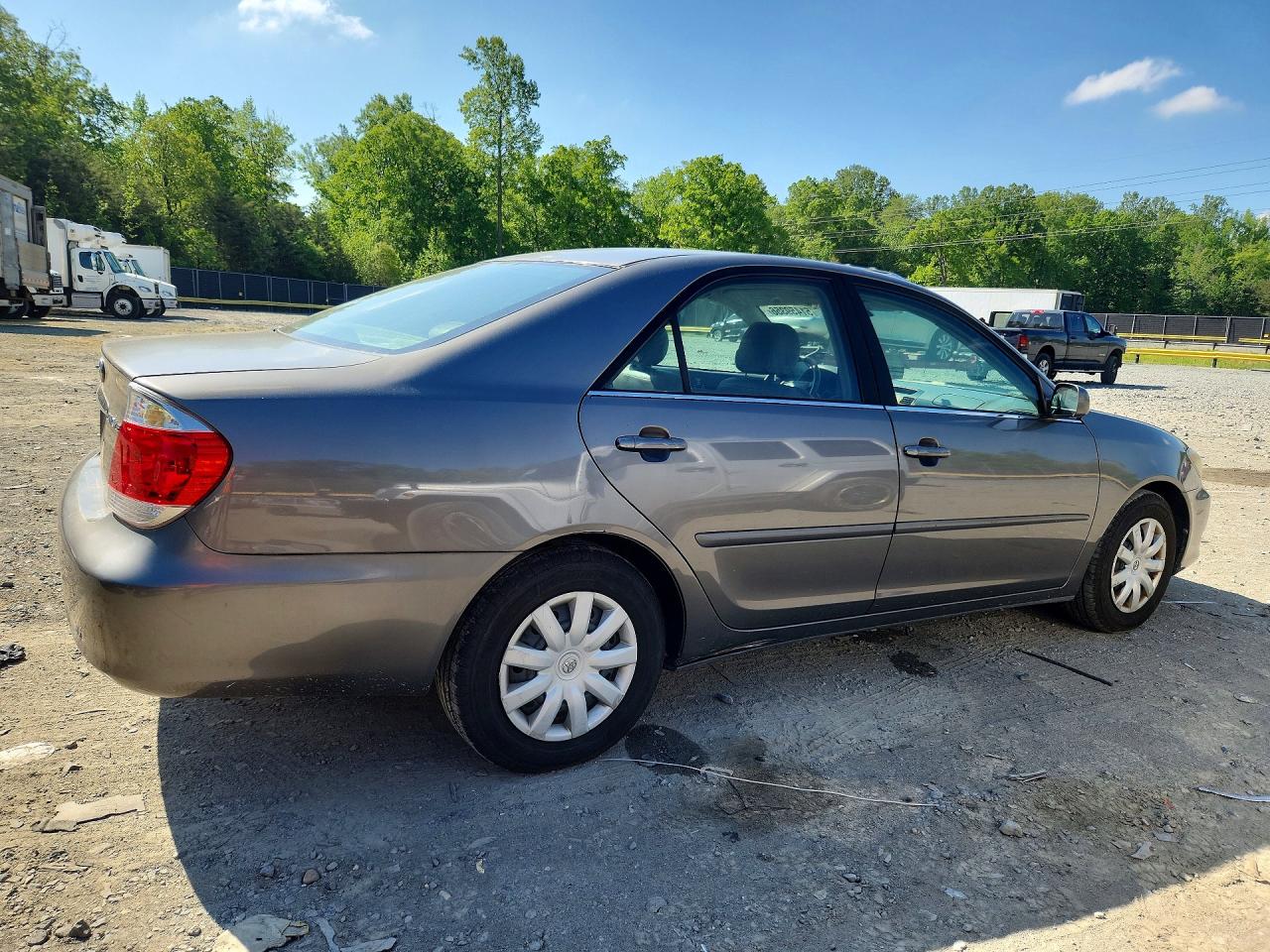 2006 Toyota Camry Le Gray vin: 4T1BE30K26U726288